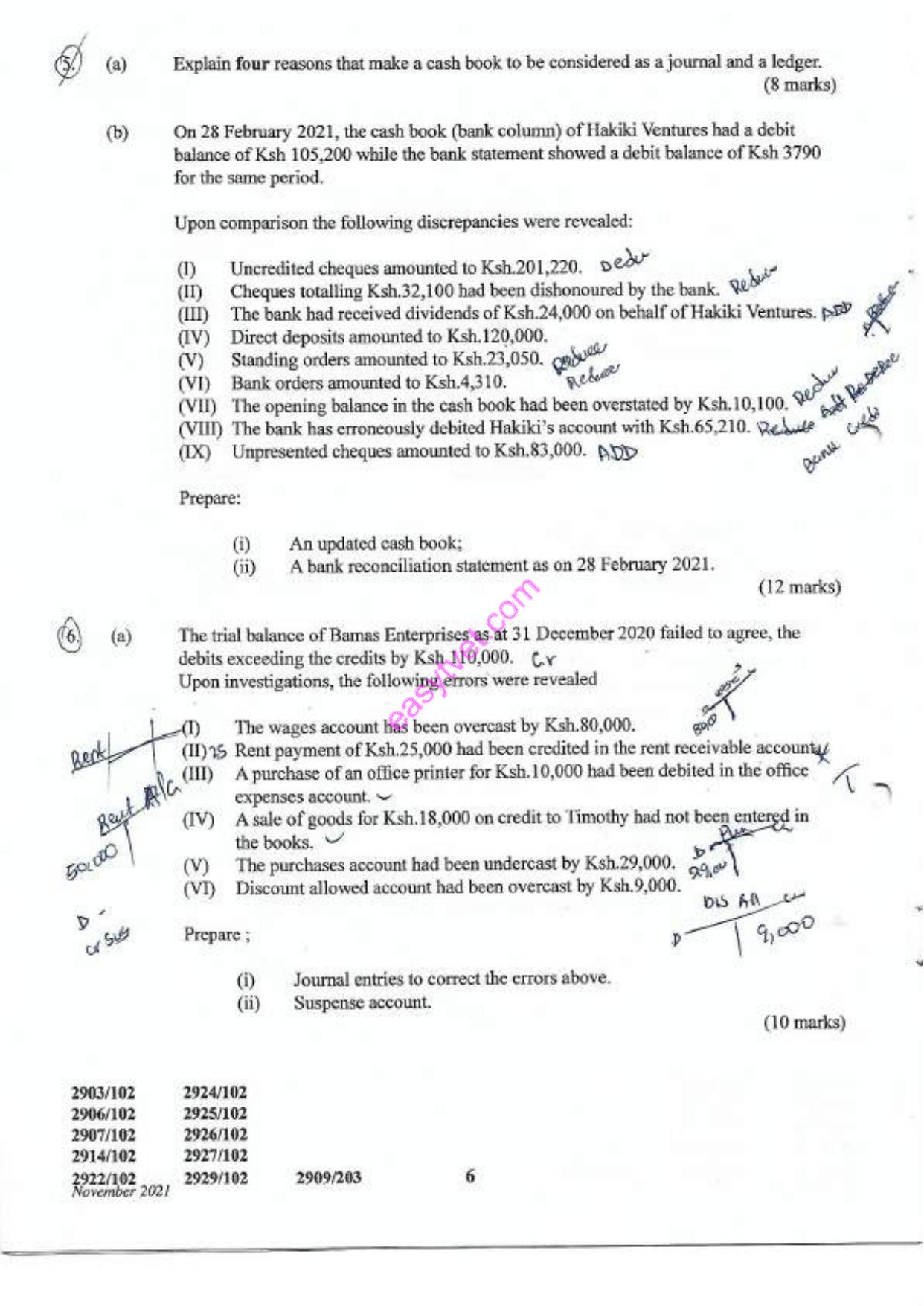 Diploma in Maritime Transport Management (2021) — page 6 of 8
