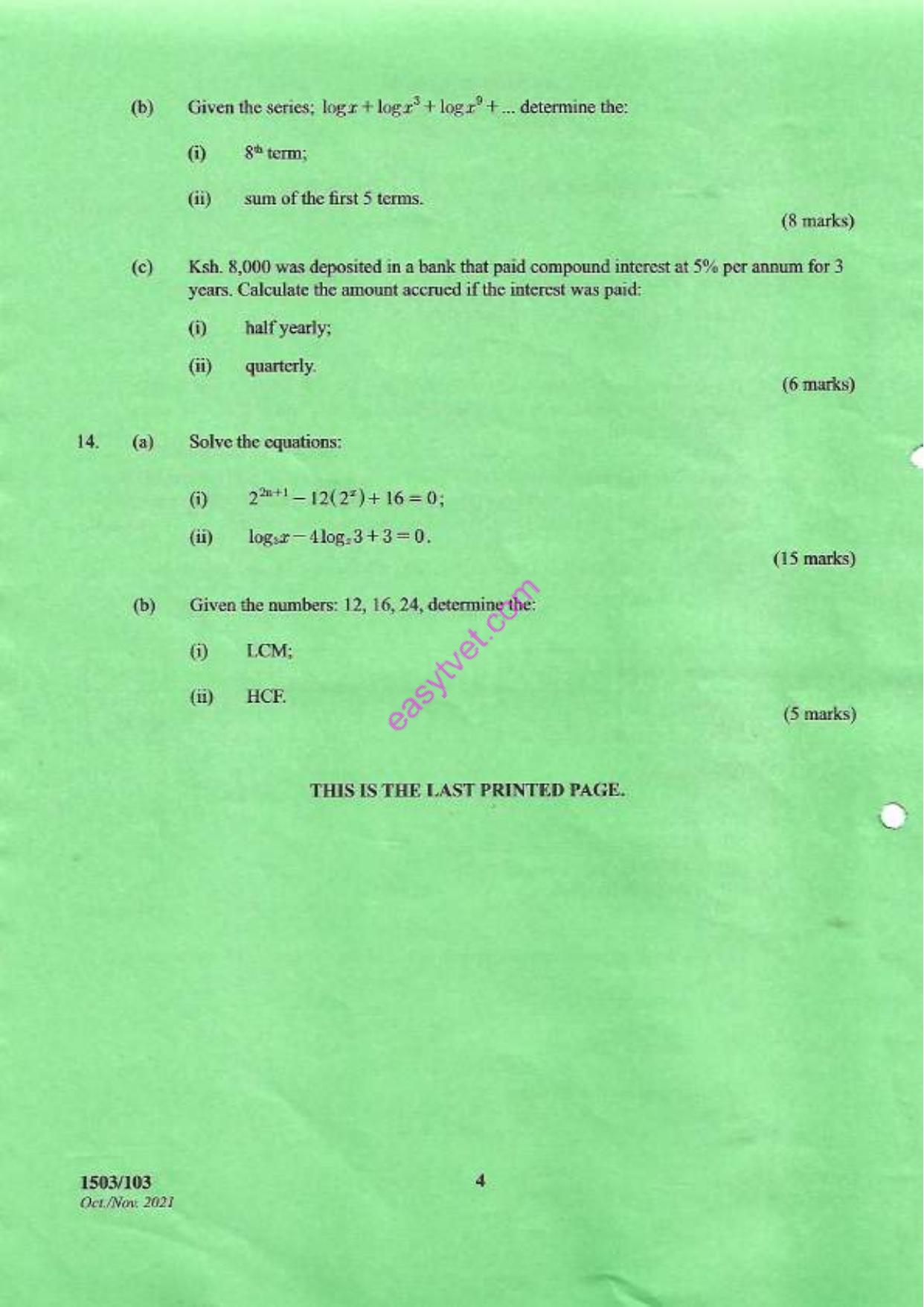 Mathematics (2021) — page 4 of 4