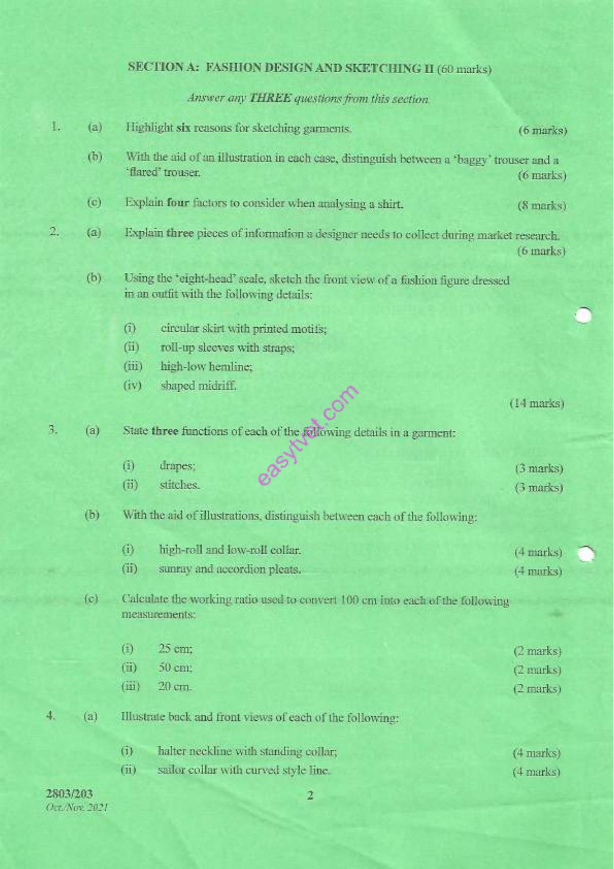 Fashion Design and Sketohing Itand C1 Itting Technology Thegry (2021) — page 2 of 3
