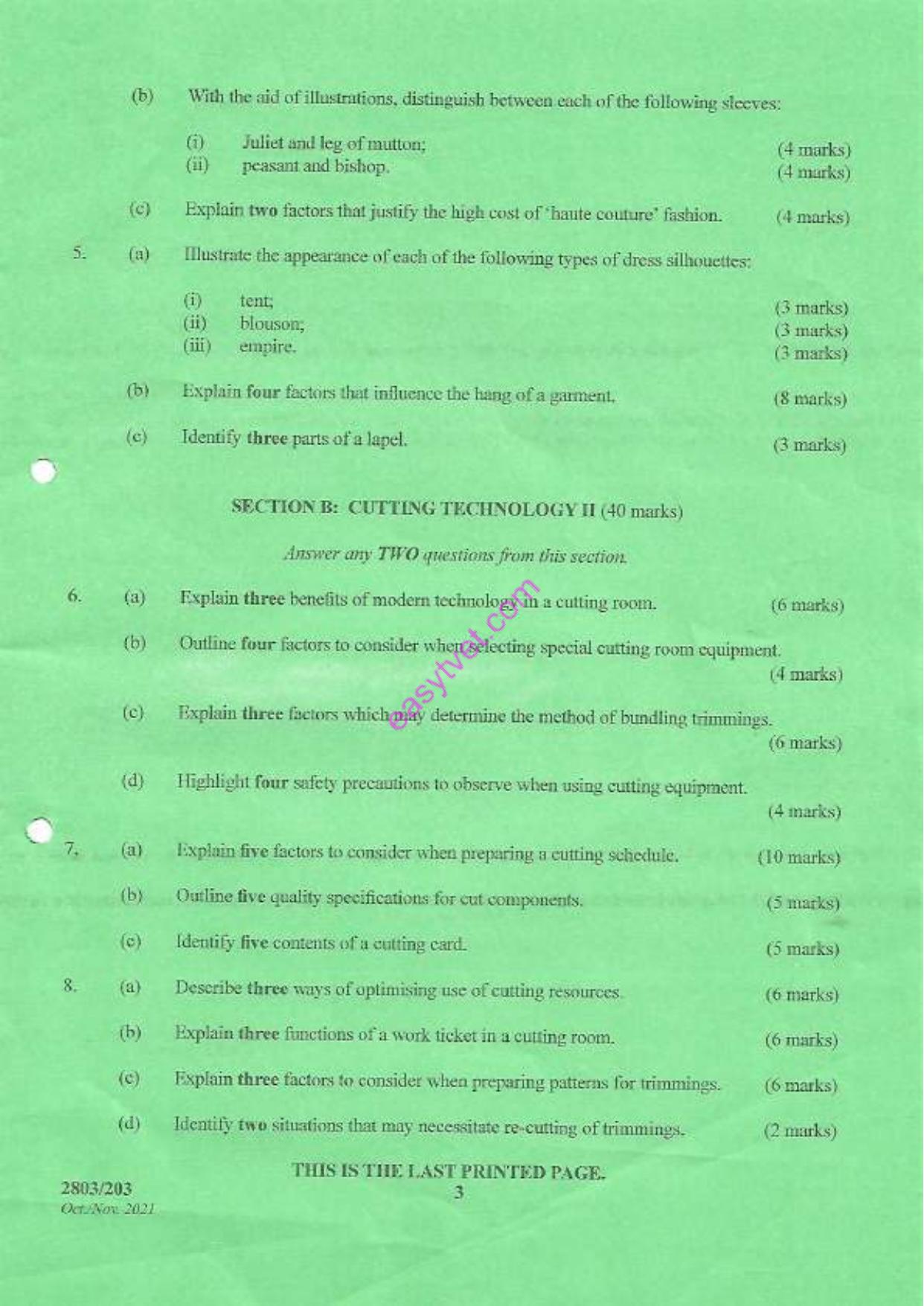 Fashion Design and Sketohing Itand C1 Itting Technology Thegry (2021) — page 3 of 3