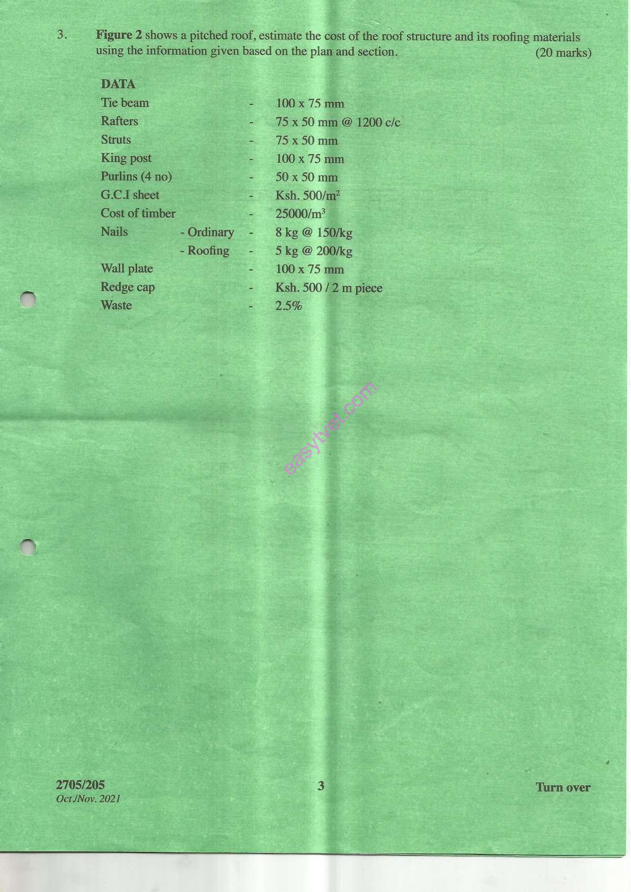 Building Construction It and Drawing Ii (2021) — page 3 of 8