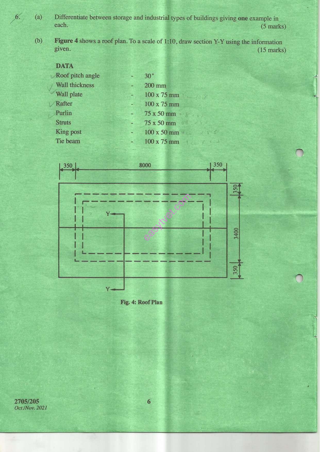 Building Construction It and Drawing Ii (2021) — page 6 of 8