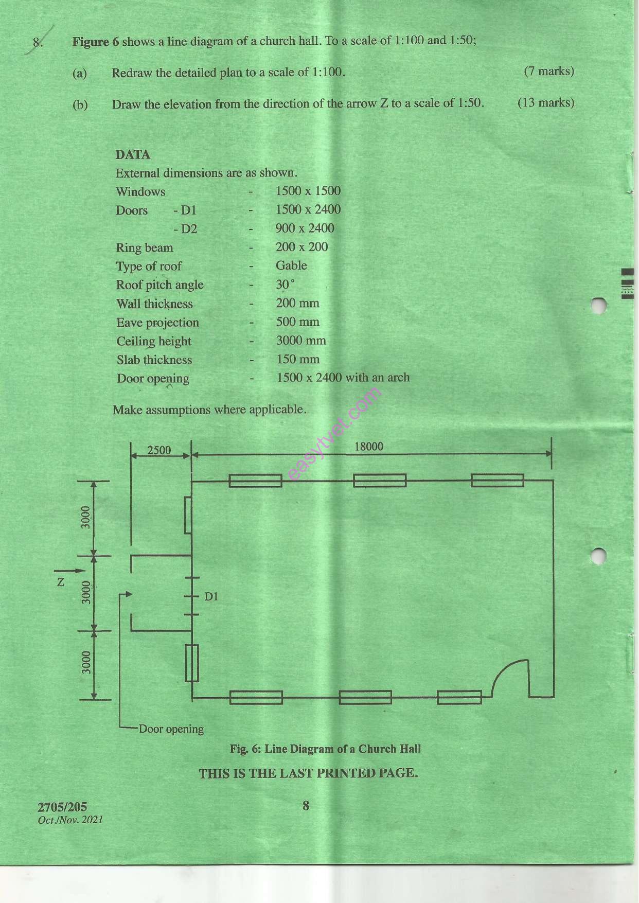 Building Construction It and Drawing Ii (2021) — page 8 of 8