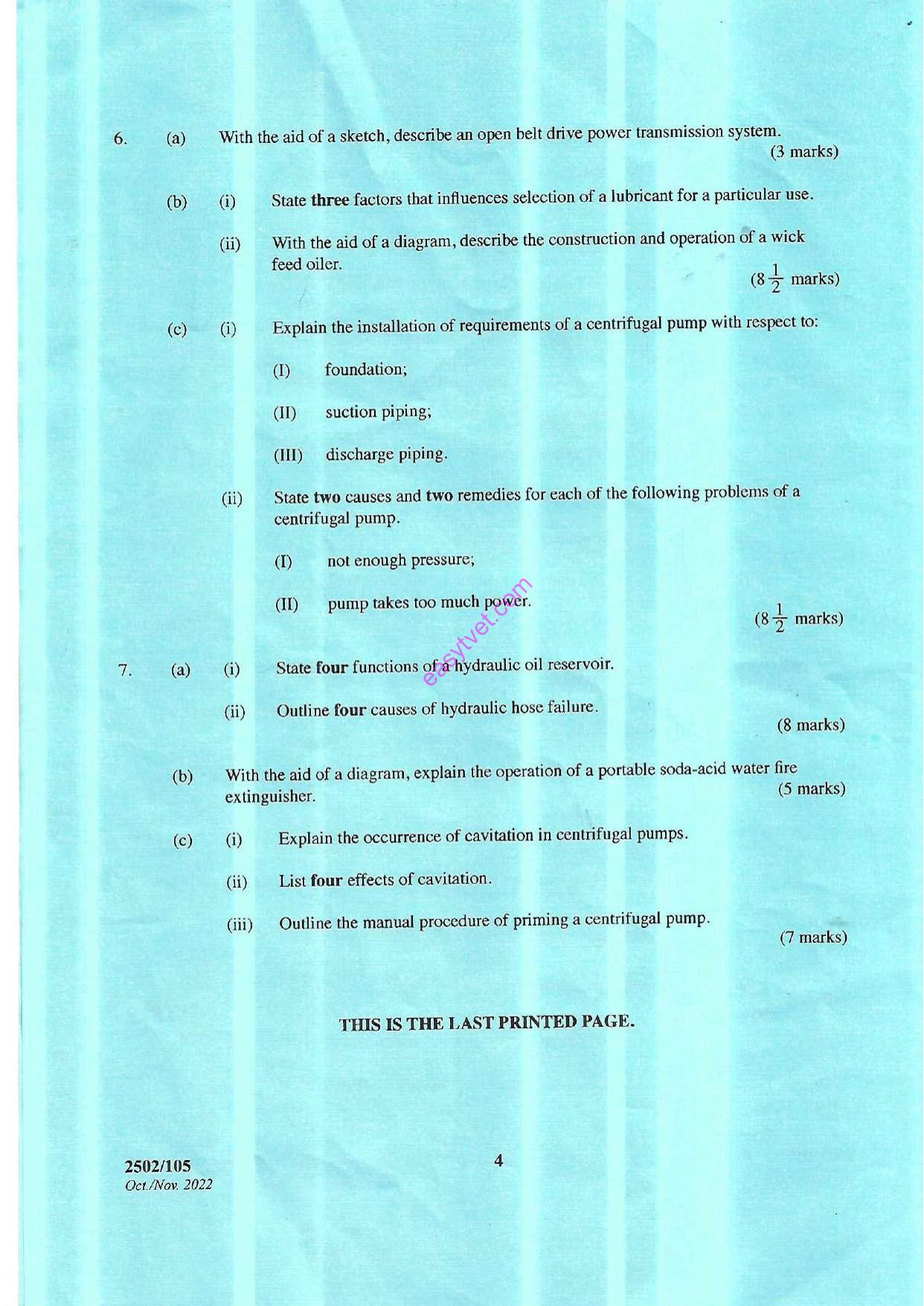 Plant Maintenance (2022) — page 4 of 4