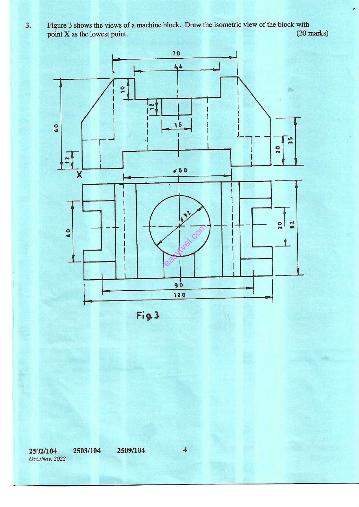 Engineering Drawing I (2022) — page 4 of 7