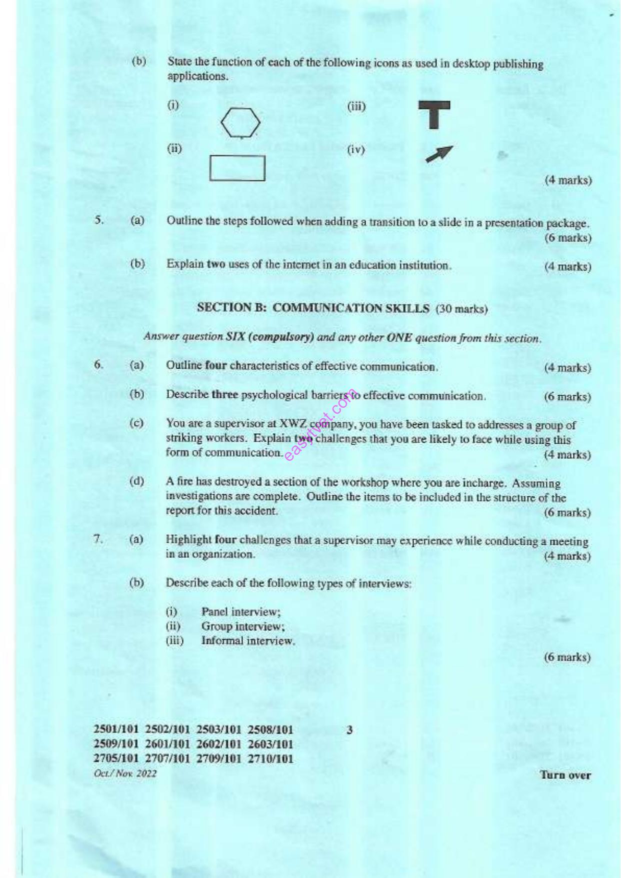 Nformation Communication Technology, Communication Skills and (2022) — page 3 of 4