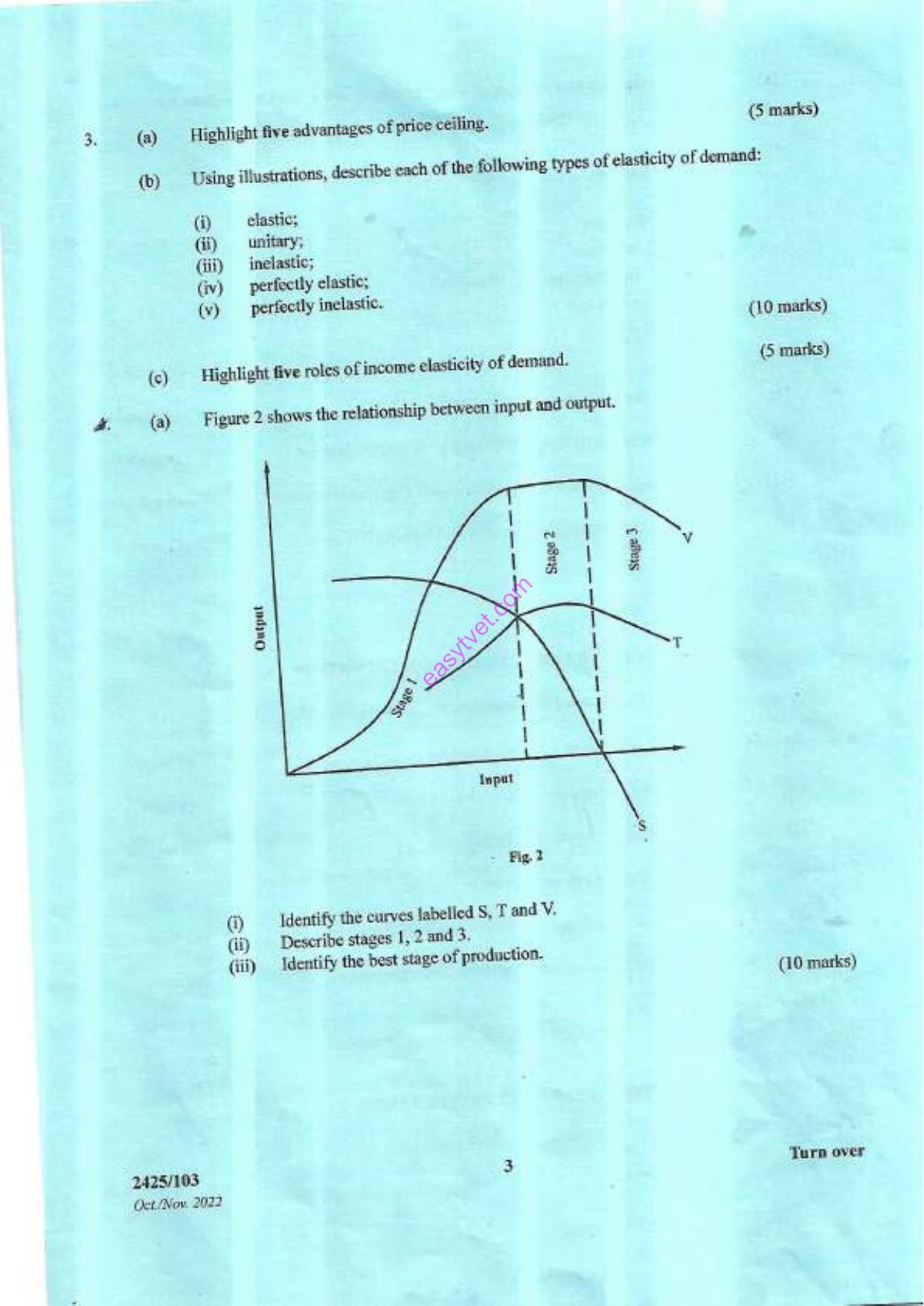 Agricultural Economics I and Extension Education (2022) — page 3 of 3