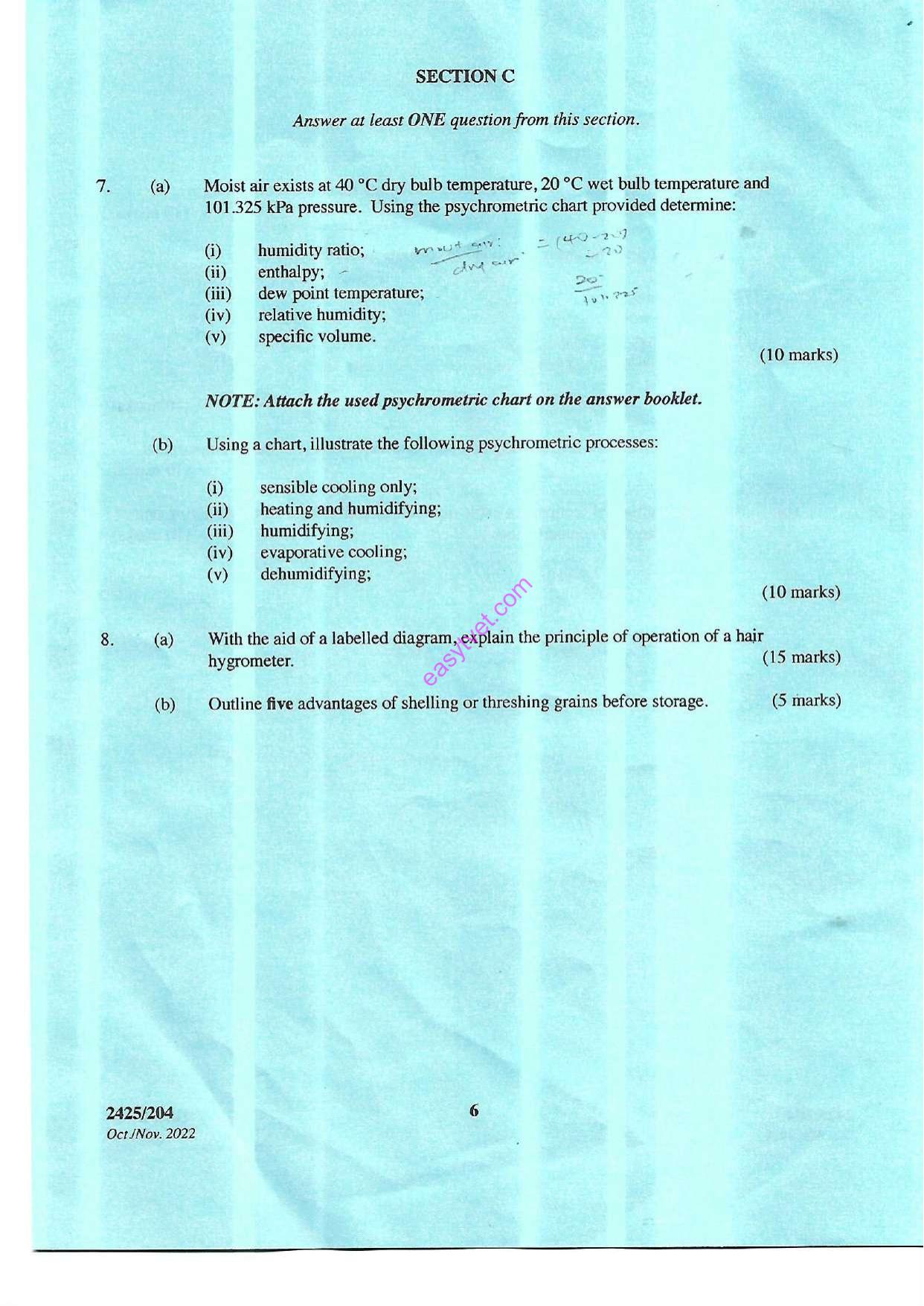 Agricultural Engineering Ii (2022) — page 6 of 7