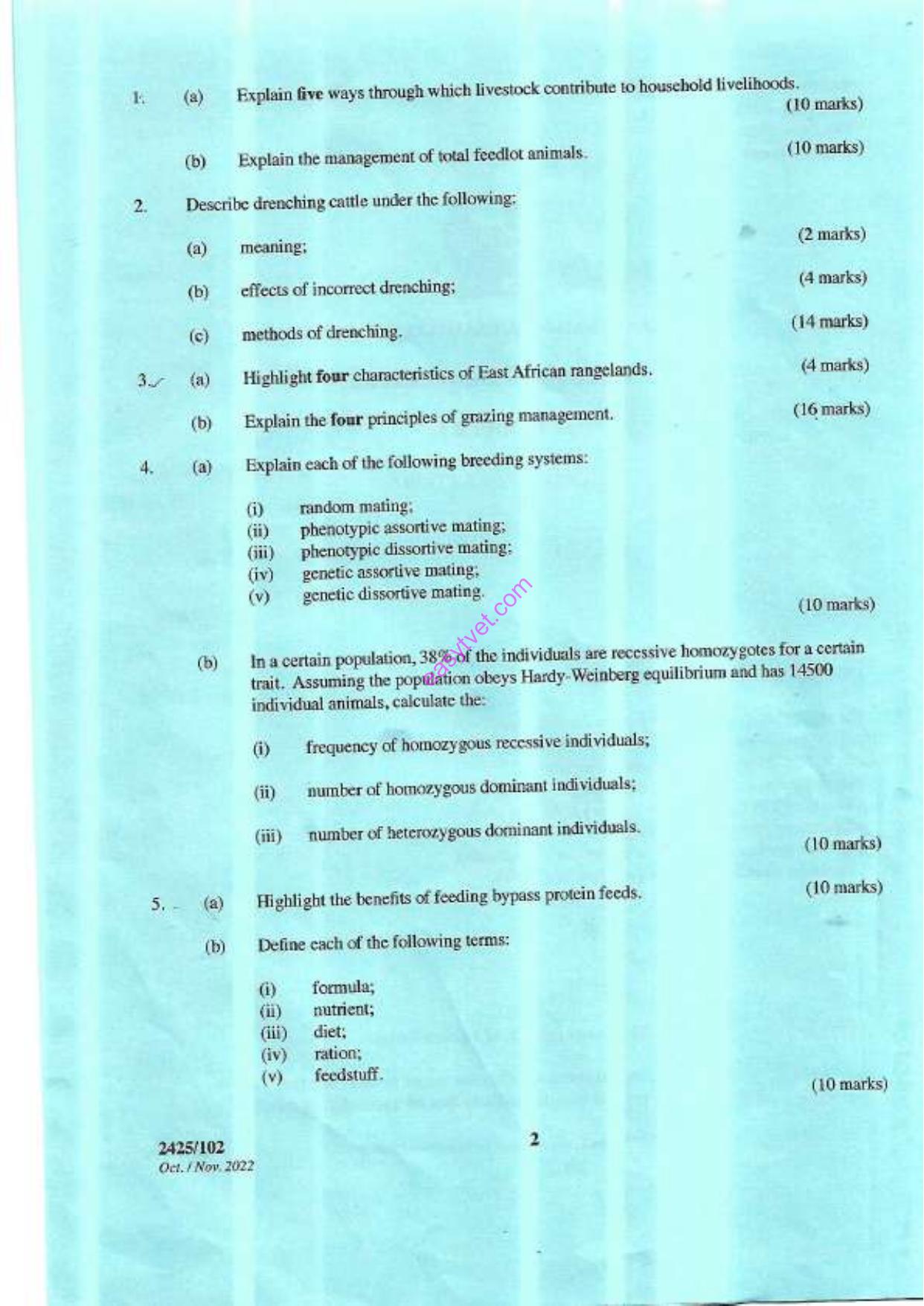 Animalproduction I (2022) — page 2 of 3
