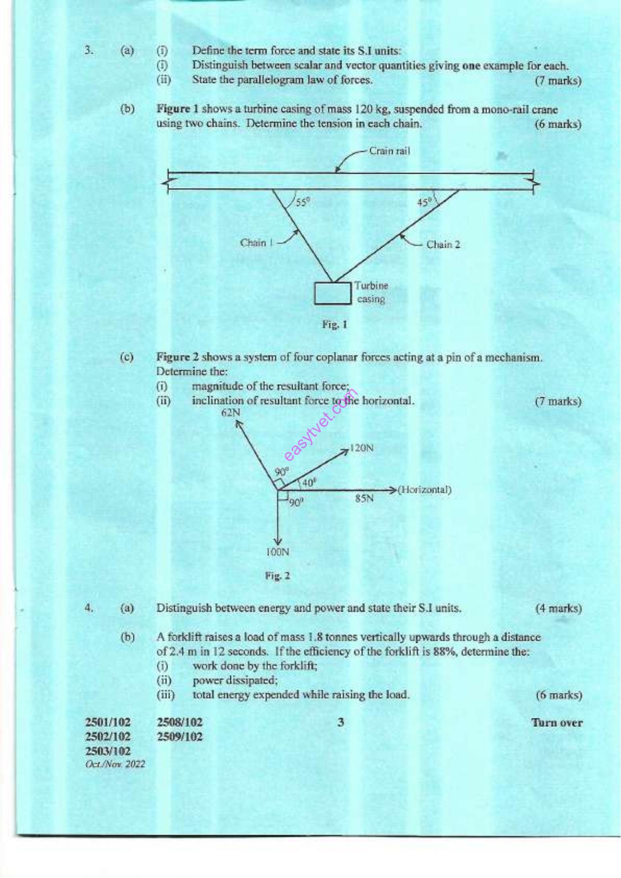 Mechanical Science and Electiulia'i- and Electronics Principles (2022) — page 3 of 6