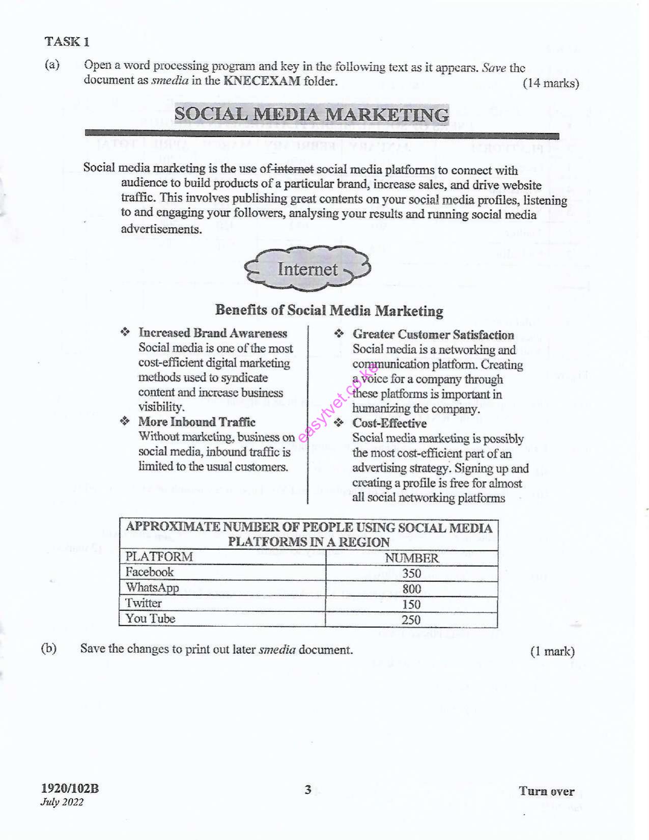 Computer Applications I (practical (2022) — page 2 of 6