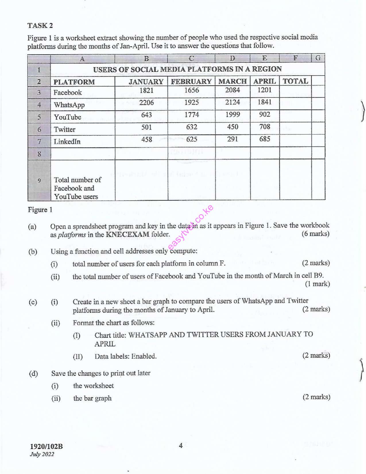 Computer Applications I (practical (2022) — page 3 of 6