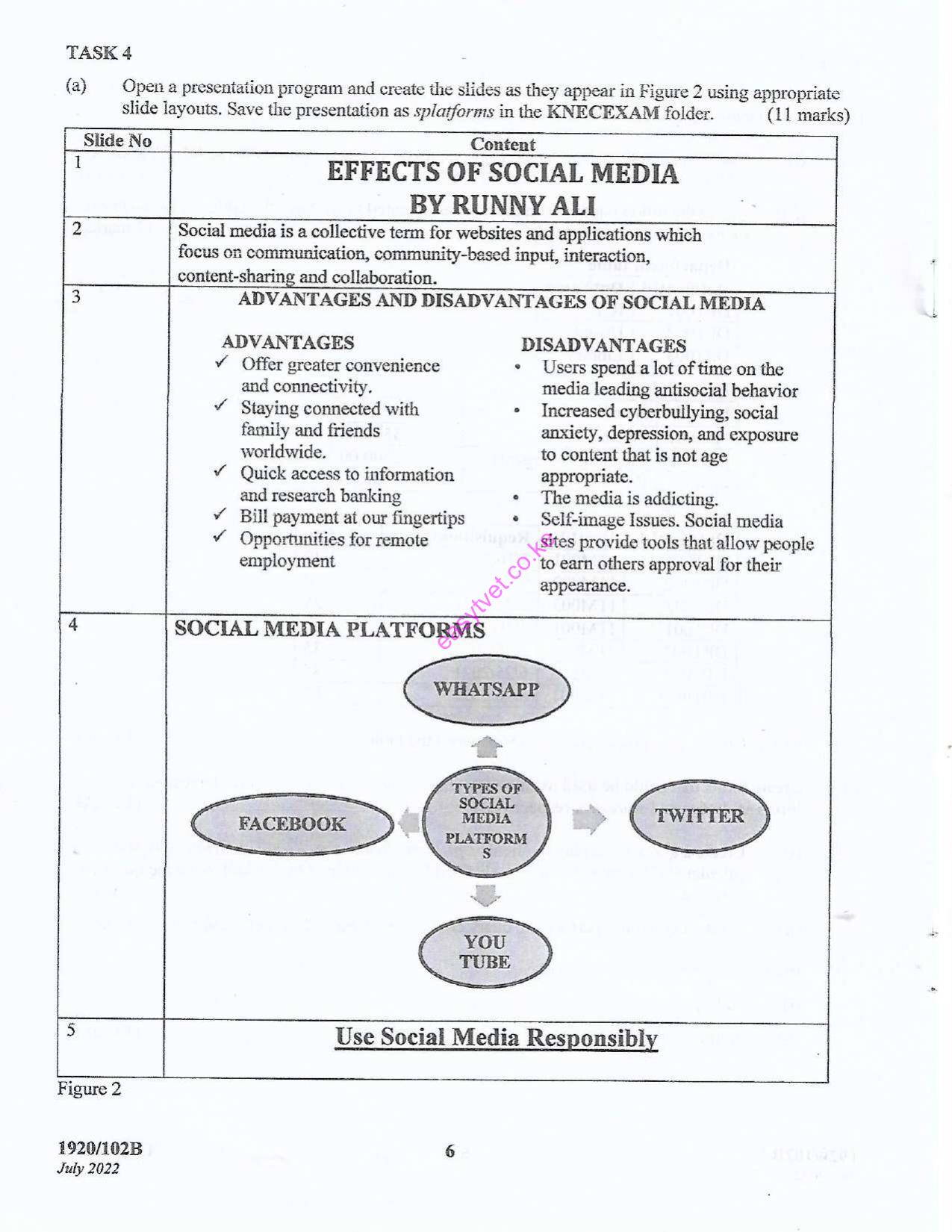 Computer Applications I (practical (2022) — page 5 of 6