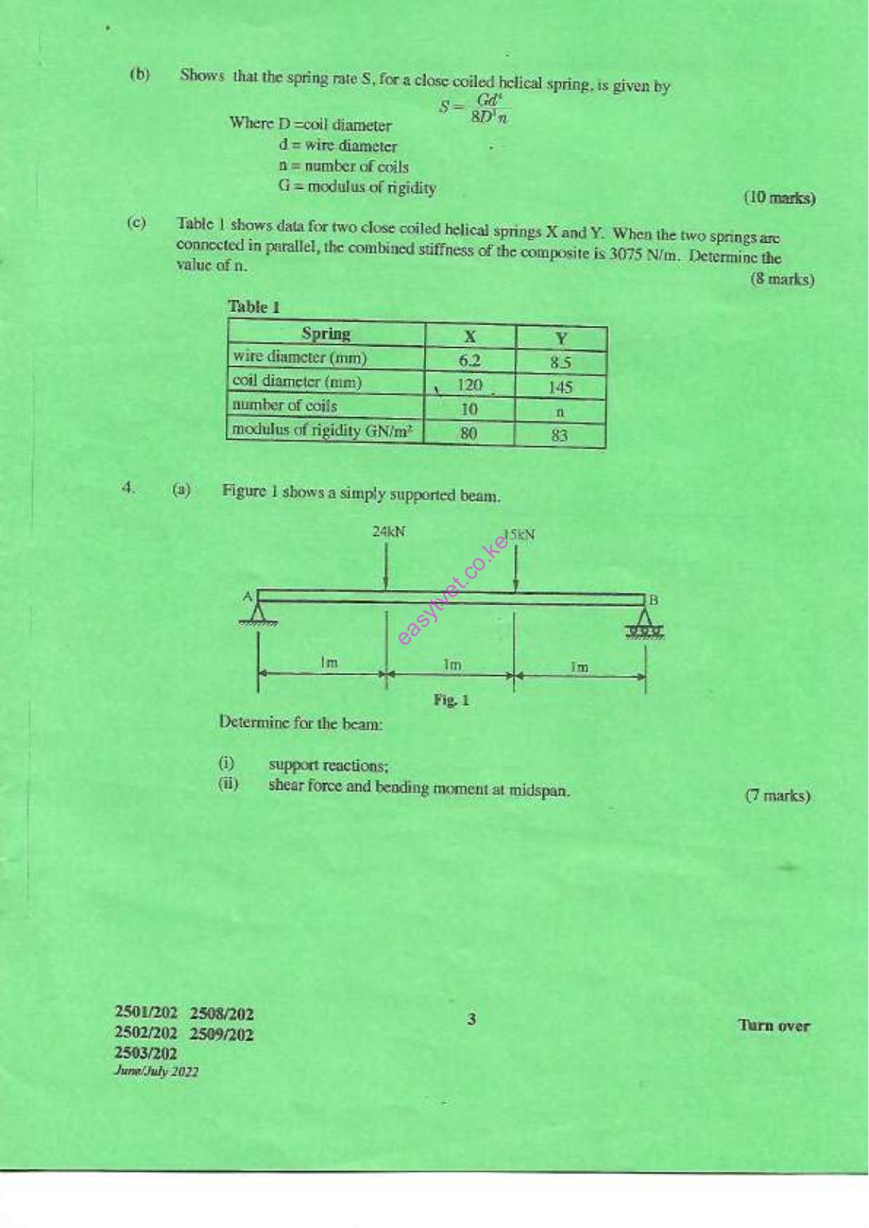 Stremngth of Materials Andmechanics of Machines (2022) — page 3 of 6