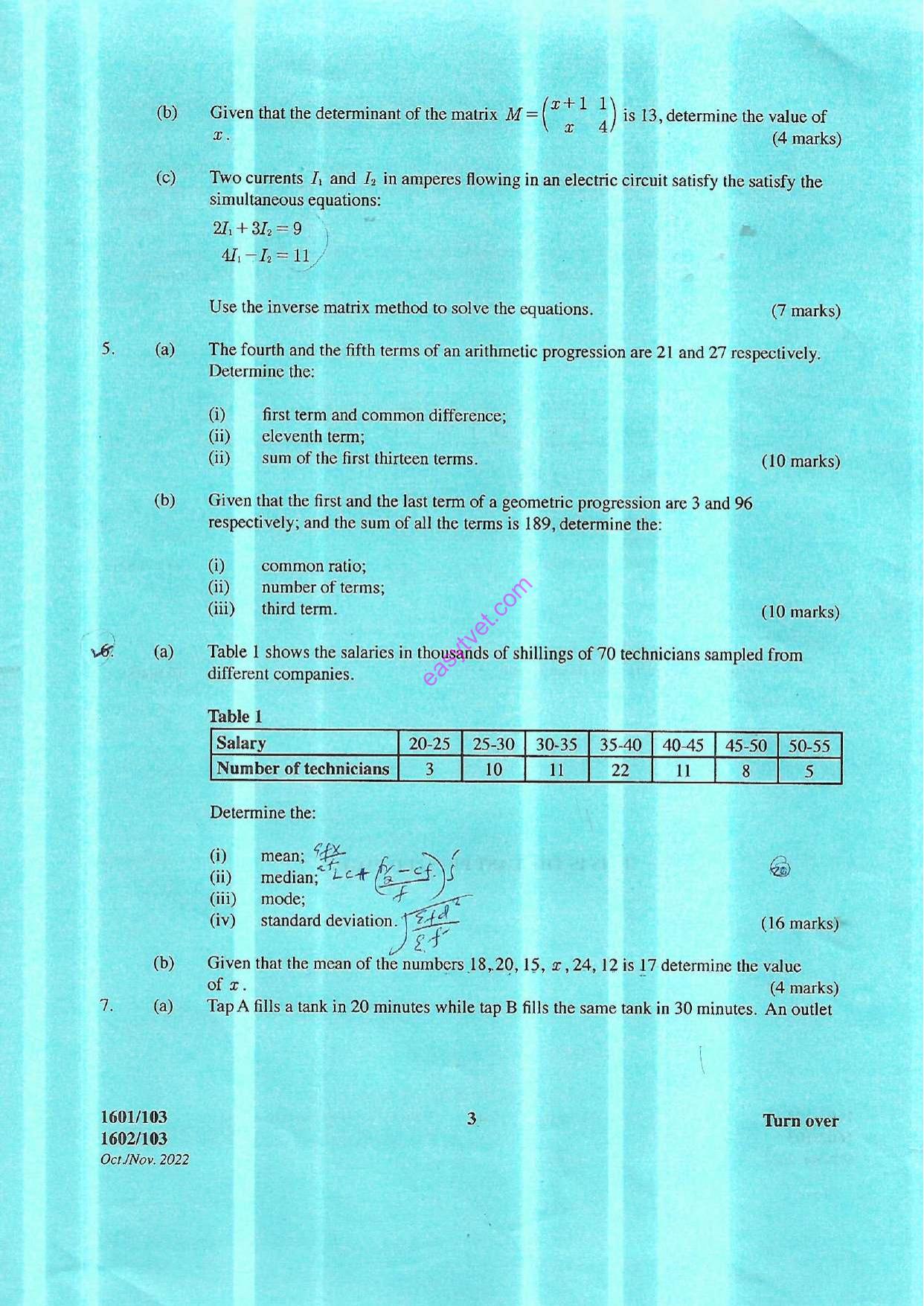 Mathematics I (2022) — page 3 of 4