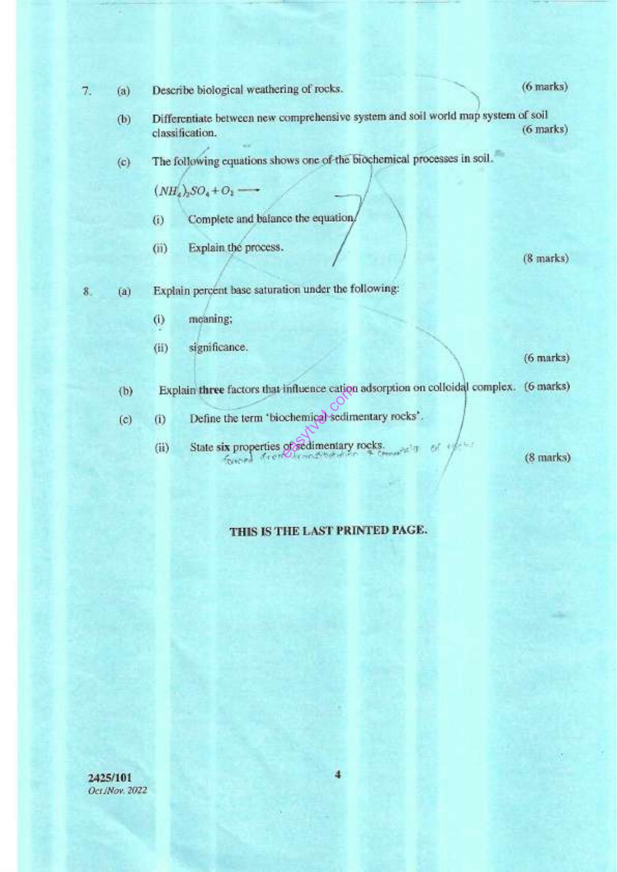 Principles of Crop Production 1 and Soil Science (2022) — page 4 of 4