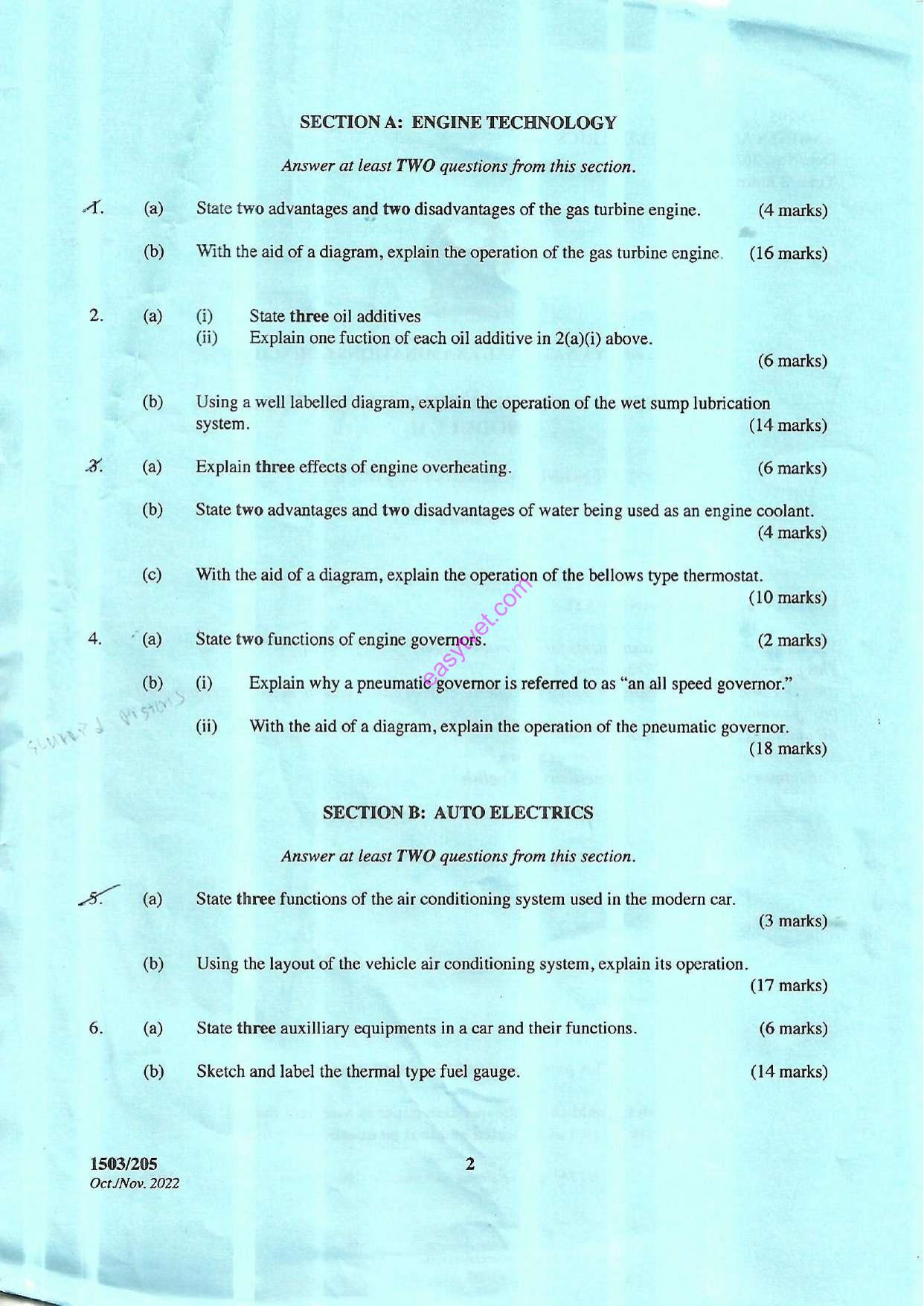 Engines and Autoelectrics (2022) — page 2 of 3