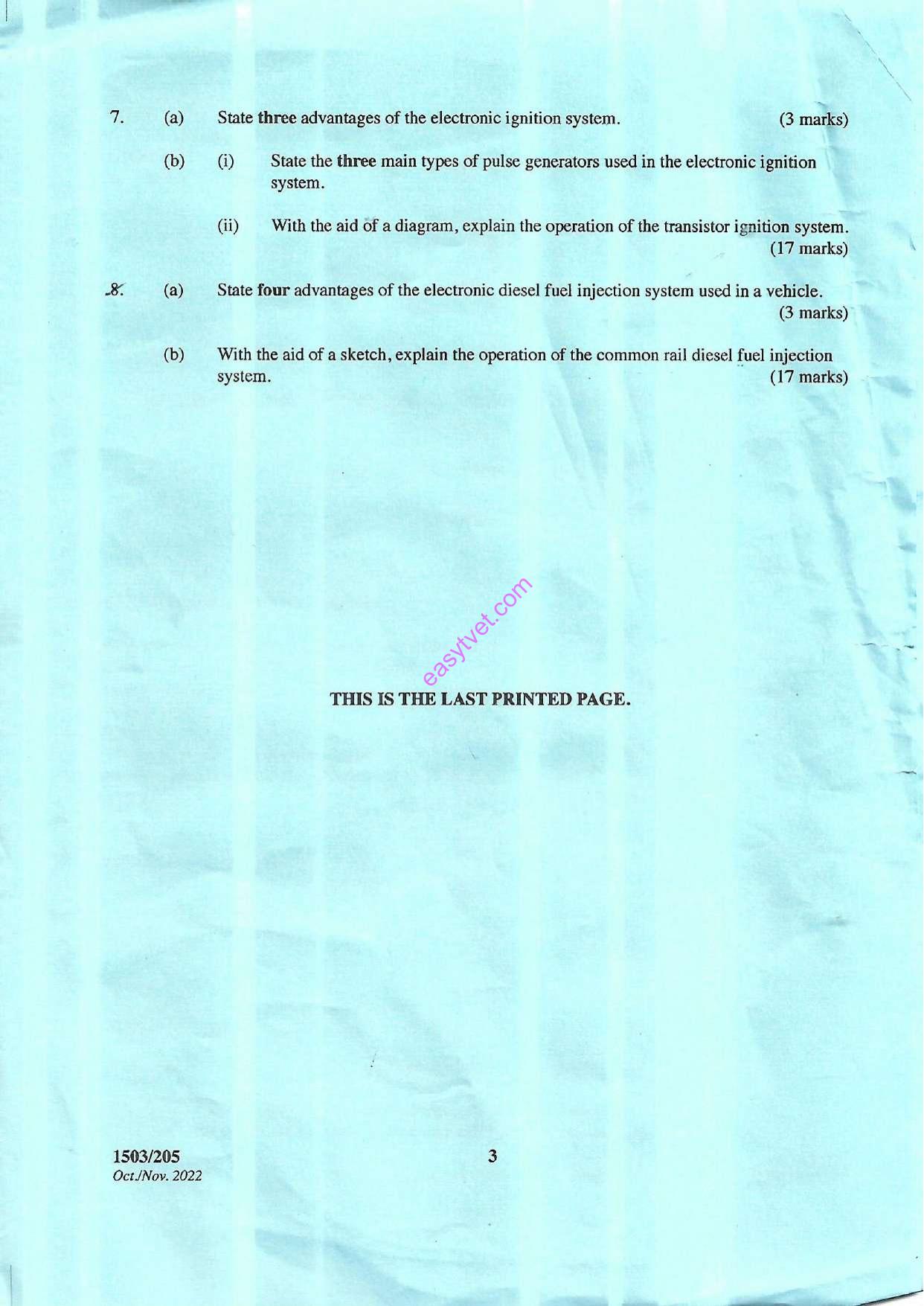 Engines and Autoelectrics (2022) — page 3 of 3