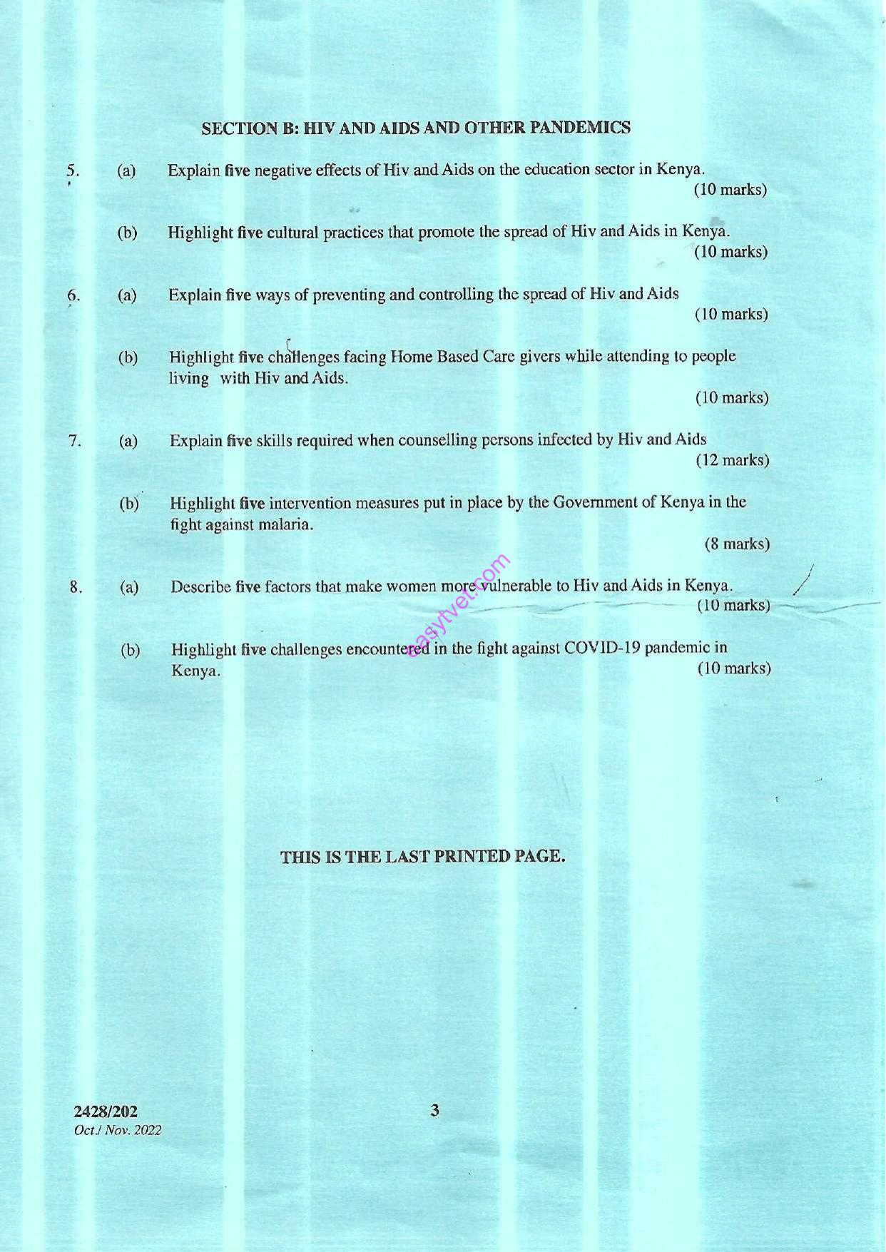 Resource Management, Hiv and Aids and Other Pandemics (2022) — page 3 of 3