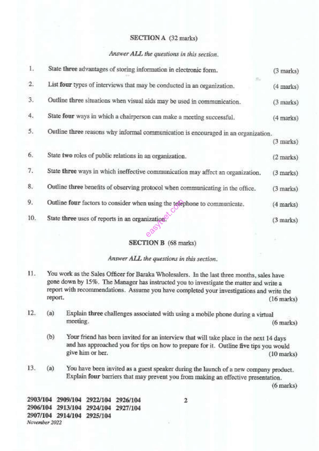 Dipfloma in Road Transport Management (2022) — page 2 of 4
