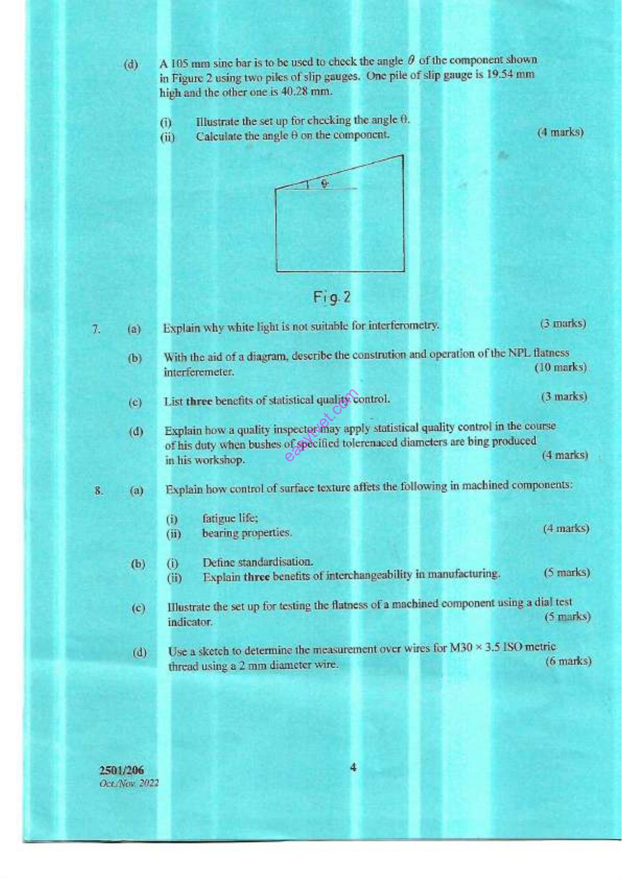 Tool Room Processes Technology Iland Metrology (2022) — page 4 of 5