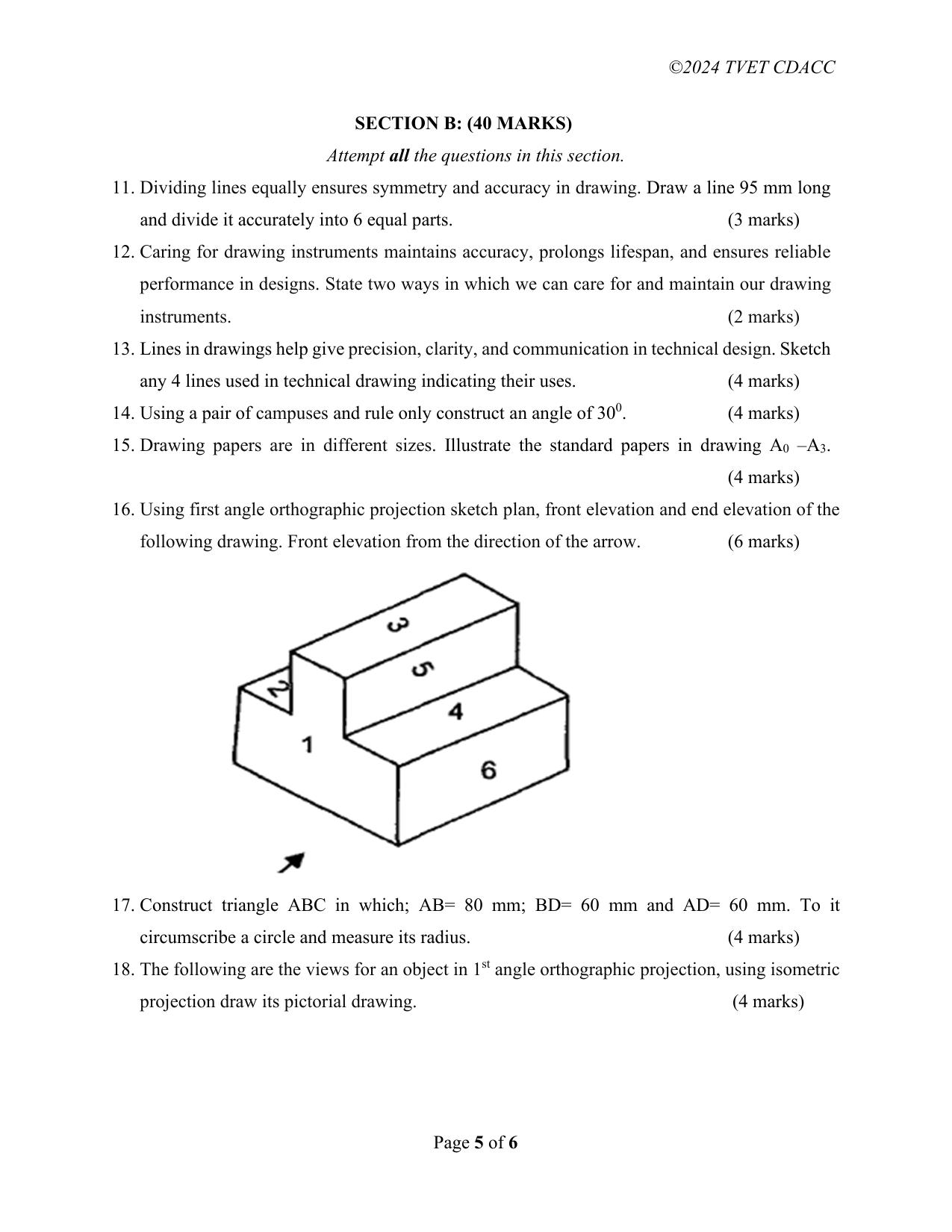Tvet Curriculum Development, Assessment and Certification (2024) — page 5 of 6