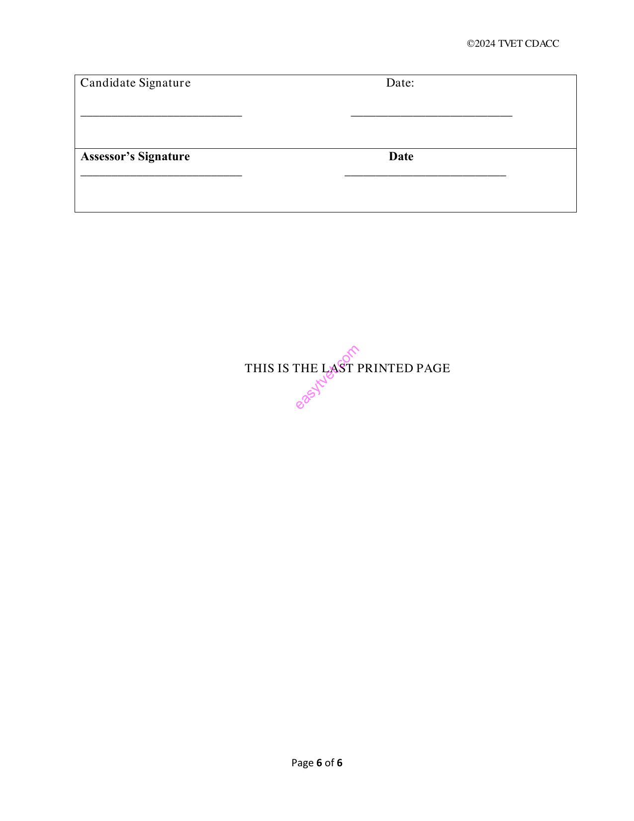 Tvet Curriculum Development — page 6 of 6