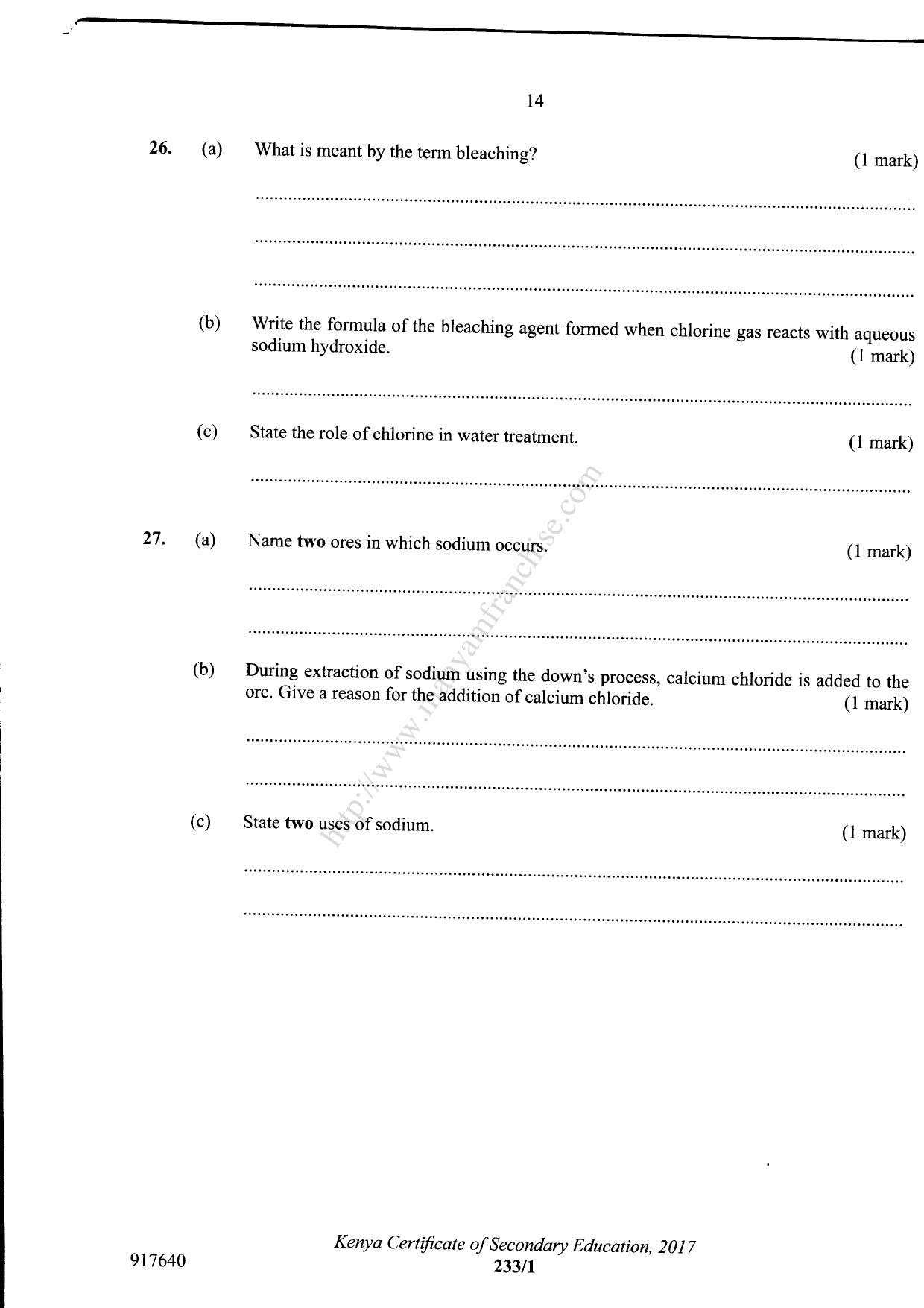 Chemistry (2017) — page 14 of 15