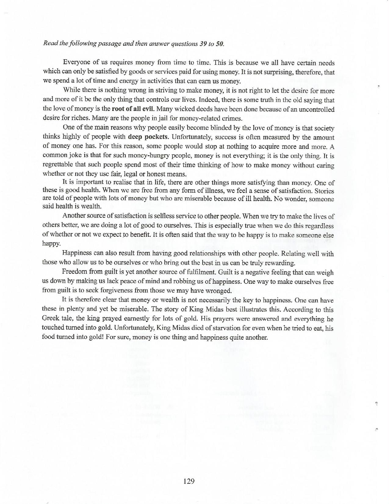 10.1 English Section A Language (2017) — page 5 of 6