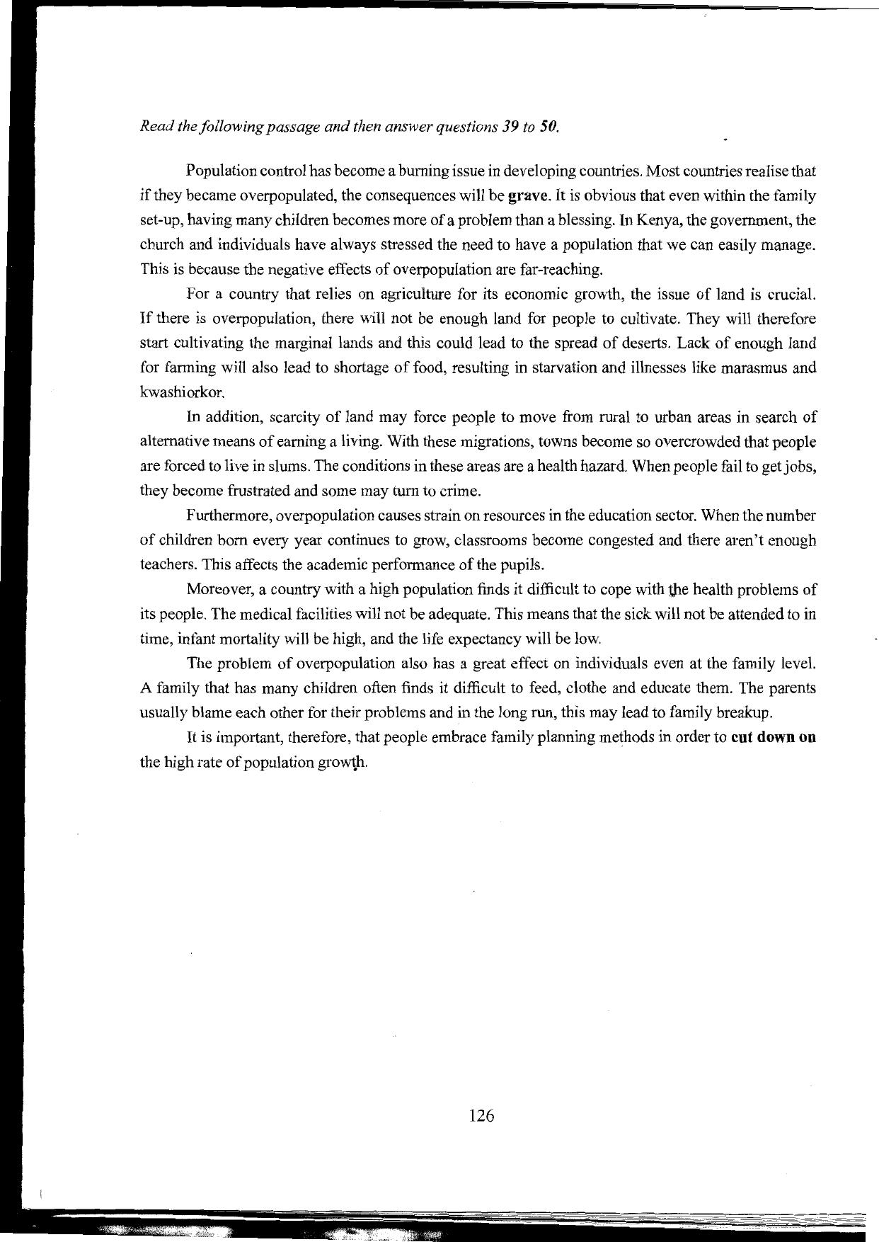 How to Use the Answer Sheet Provided (2016) — page 6 of 7