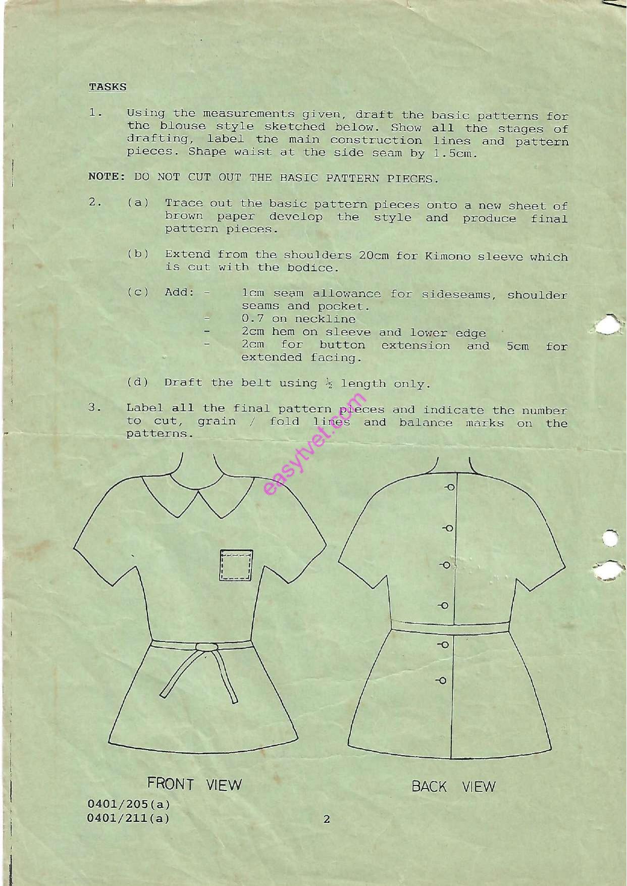 Pattern Drafting (practical (1992) — page 2 of 3