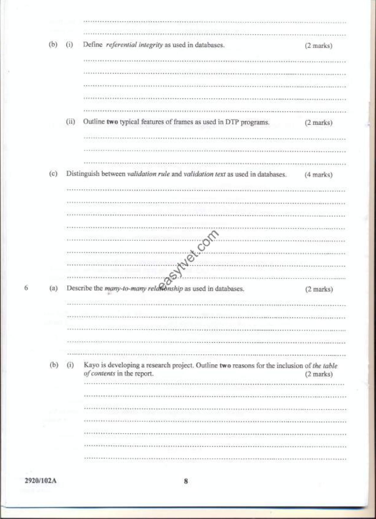 Computer Application (2002) — page 8 of 10