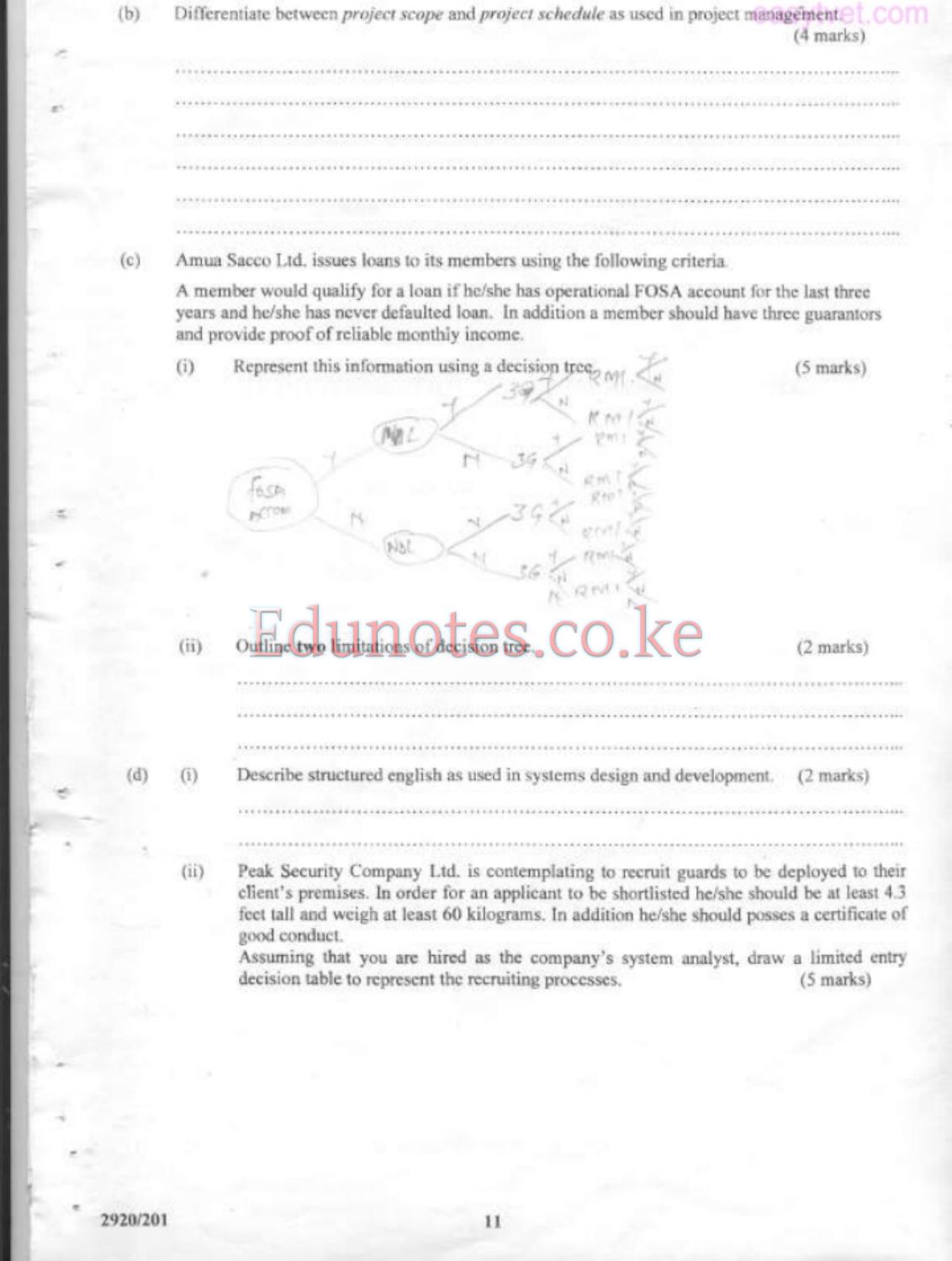 Systems Analysis and Design (2012) — page 11 of 11