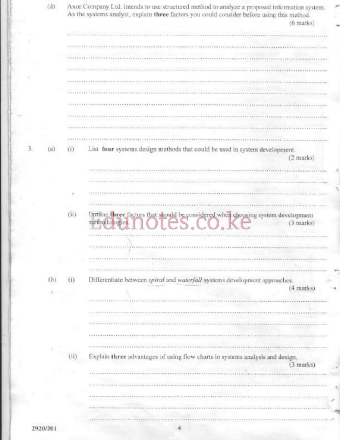 Systems Analysis and Design (2012) — page 4 of 11