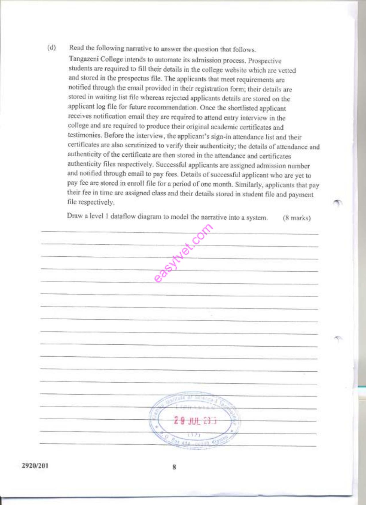 Systems Analysis and Design (2015) — page 8 of 12
