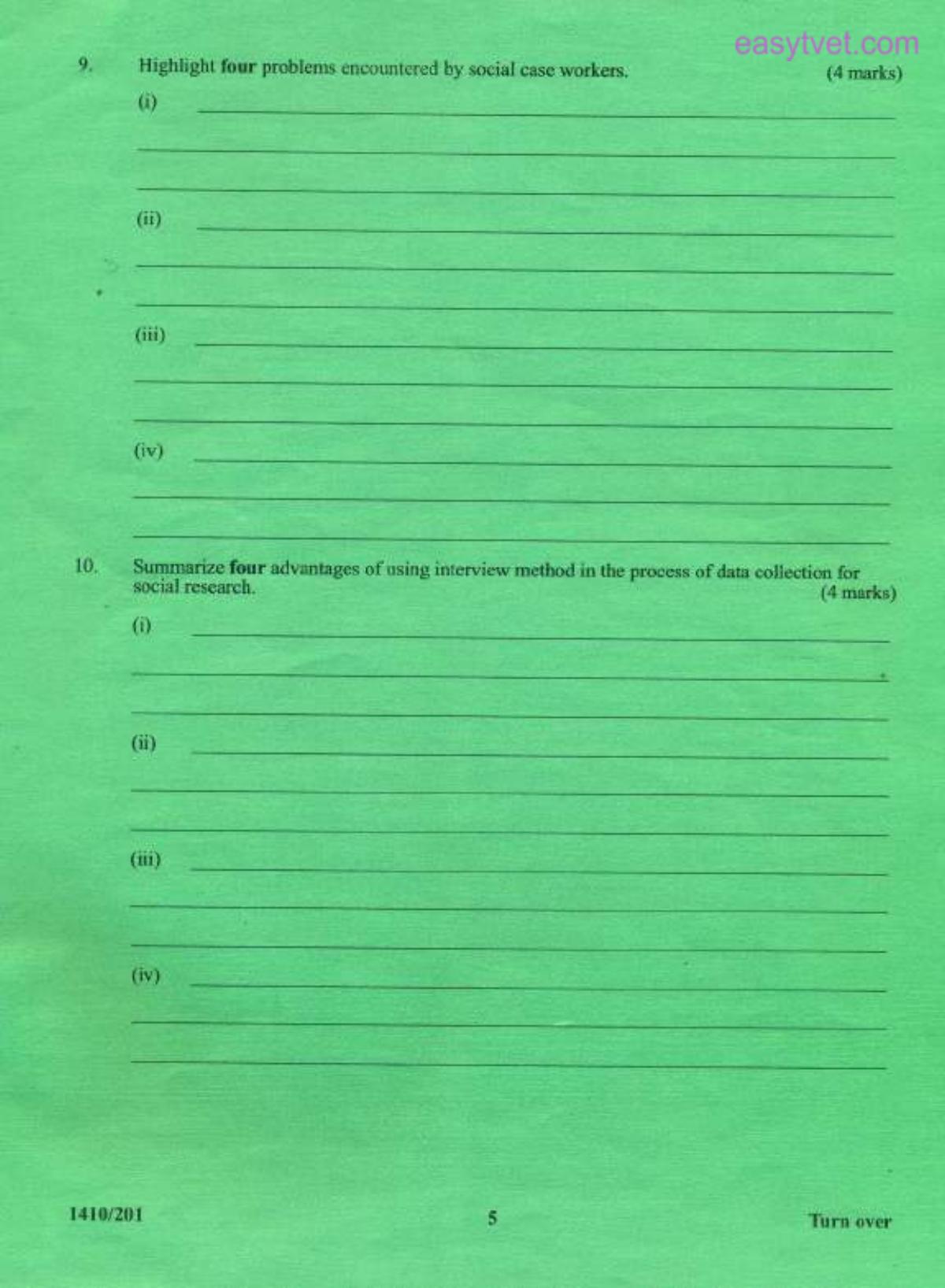 Social Development, Theory, Methods and Policy Administration (2015) — page 5 of 9