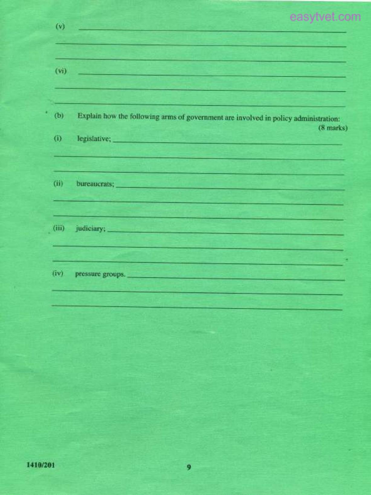 Social Development, Theory, Methods and Policy Administration (2015) — page 9 of 9