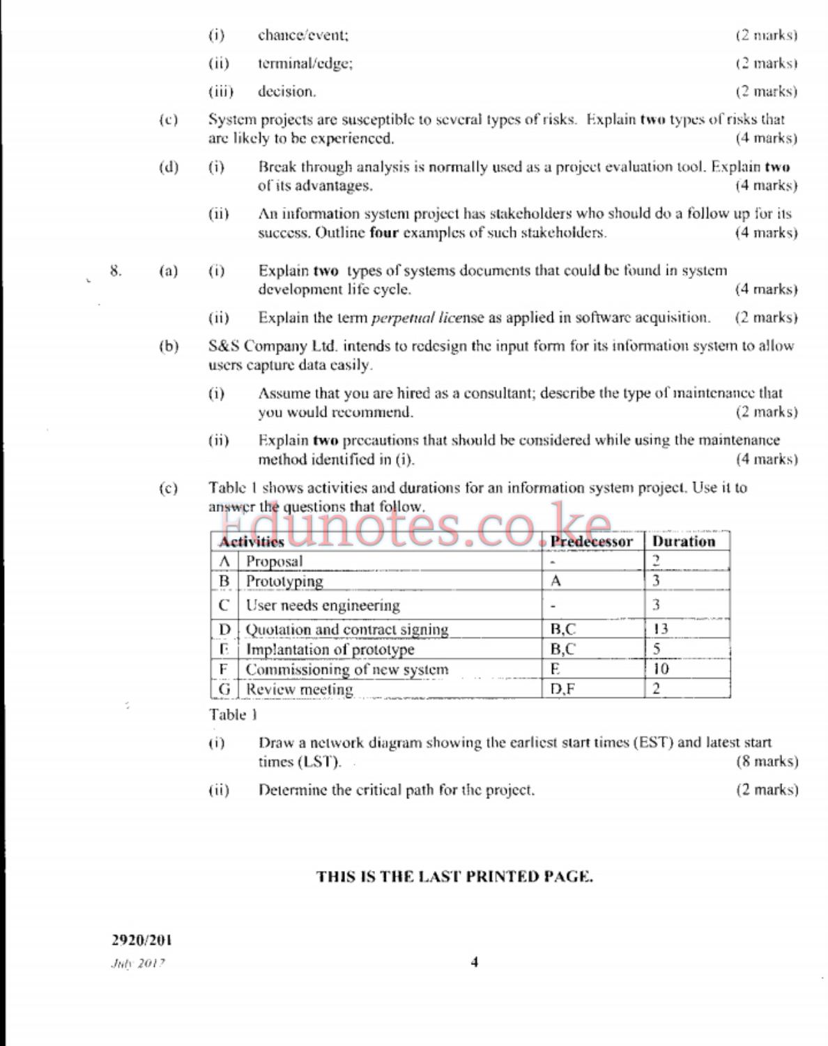 Systems Analysis and Design (2017) — page 4 of 4