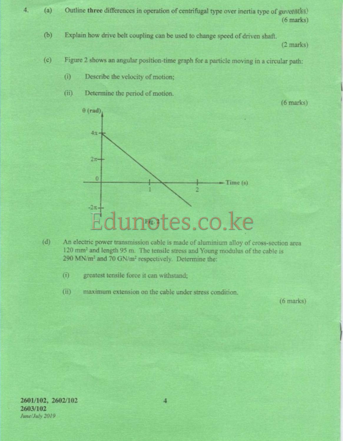 Physical Science, Mechanical Science (2019) — page 4 of 8