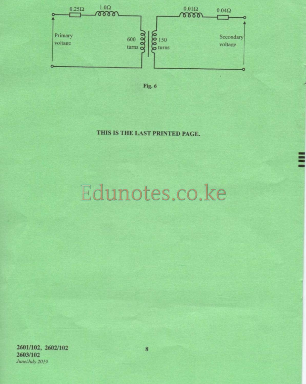 Physical Science, Mechanical Science (2019) — page 8 of 8