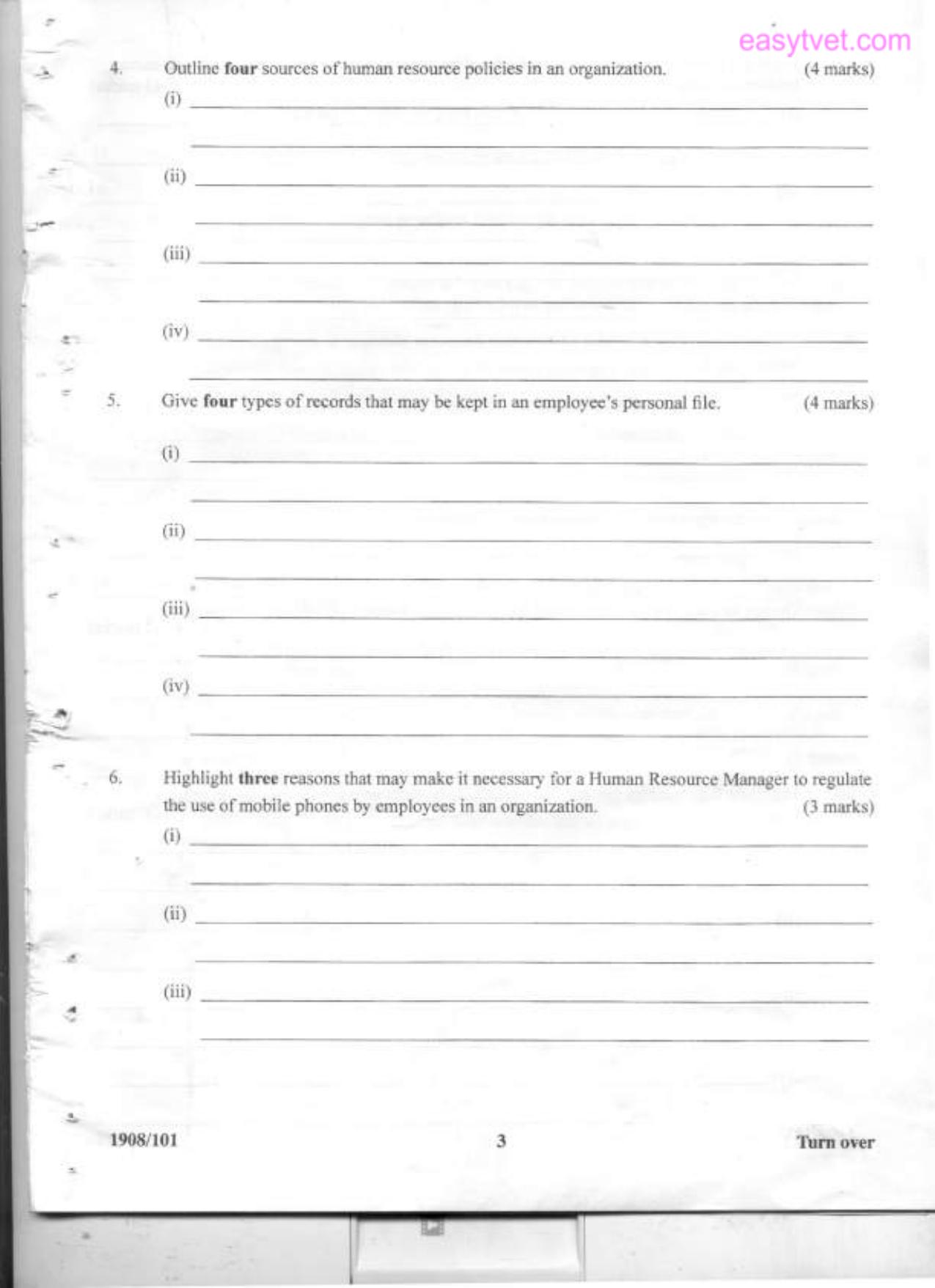 Elements of Human Resource Management (2012) — page 3 of 5