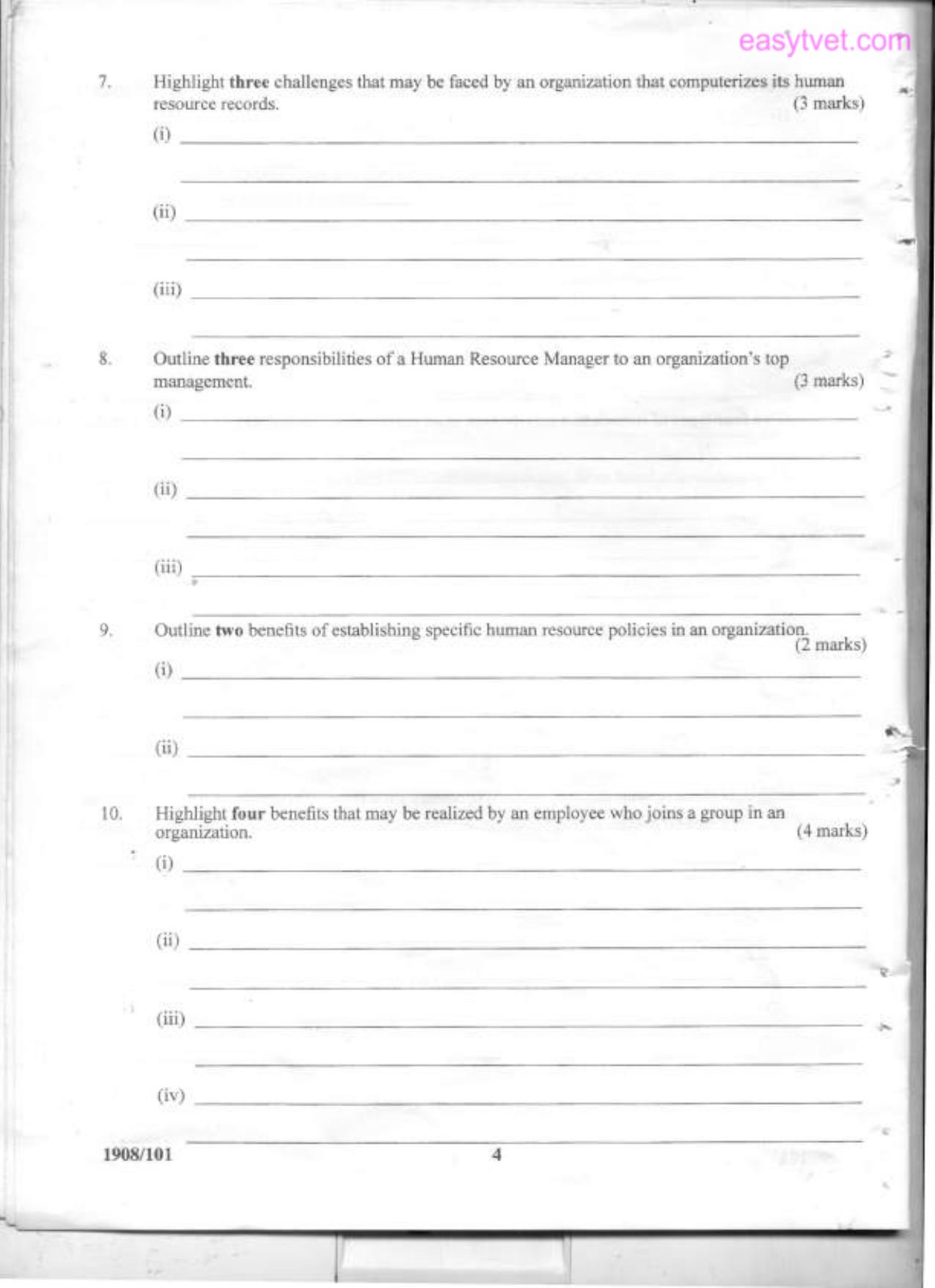 Elements of Human Resource Management (2012) — page 4 of 5