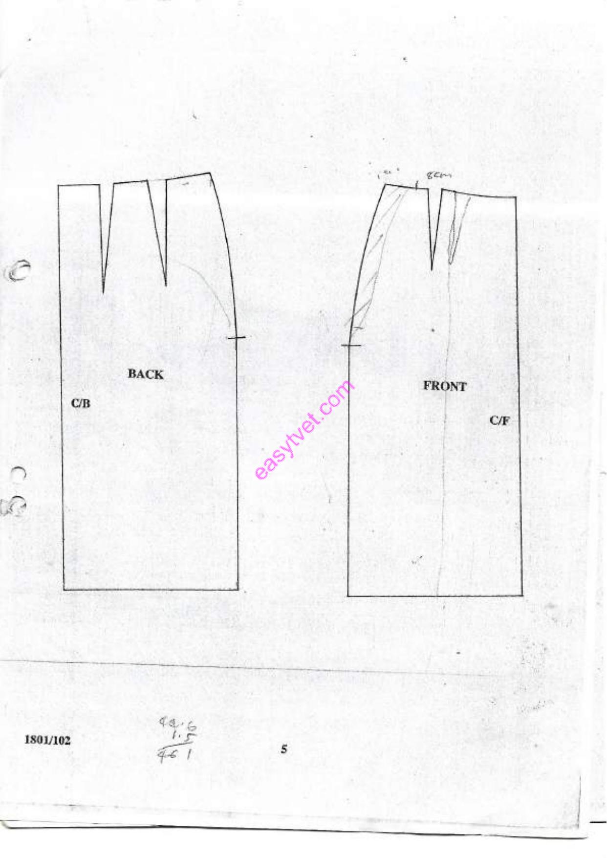Art, Fashion Design & Sketching and Pattern Drafting (2012) — page 5 of 5