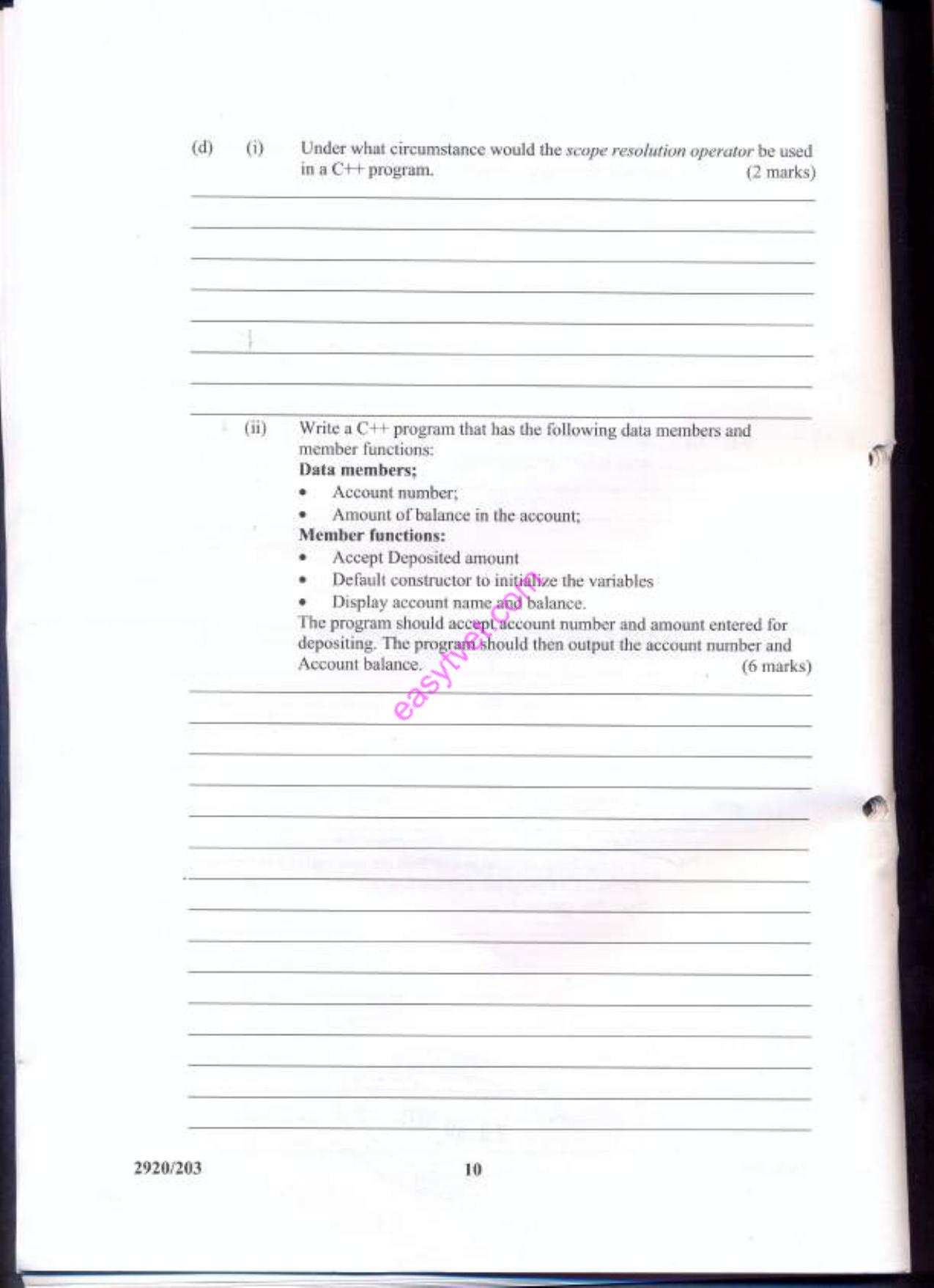 Obrject Oriented Programming (2013) — page 10 of 22