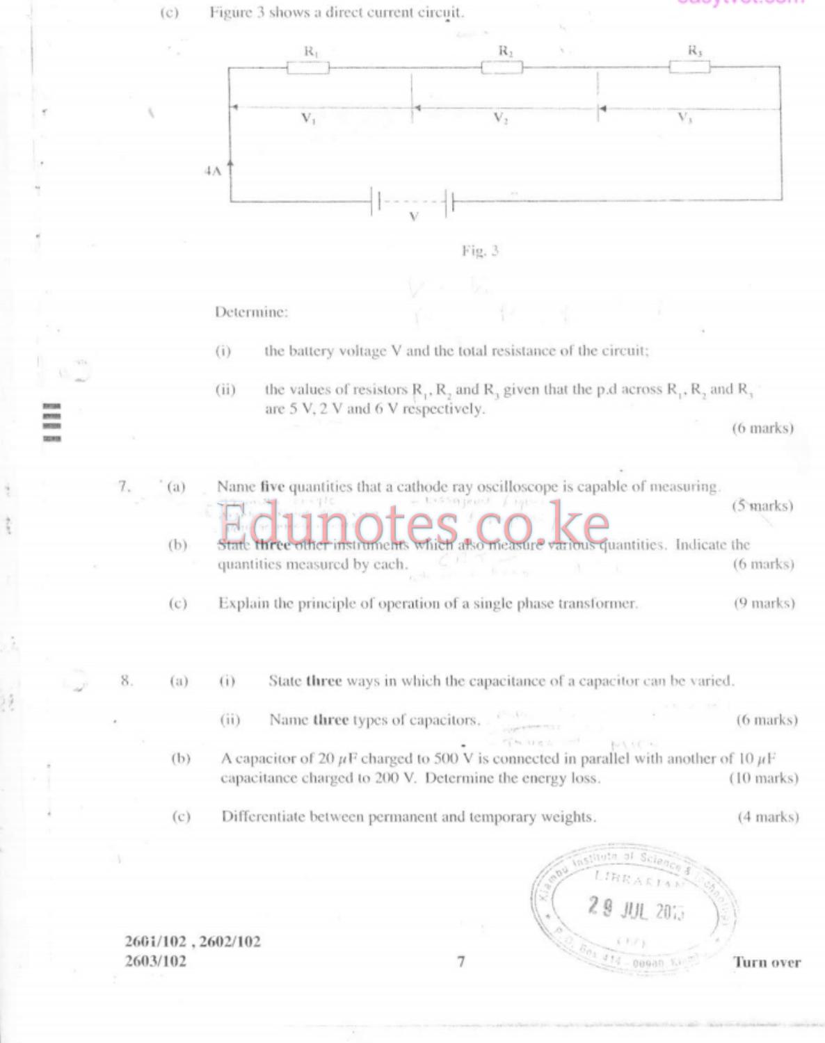 And Electrical Engineering Principles (2015) — page 7 of 7