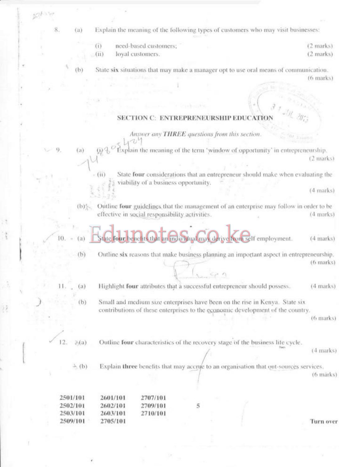 Information Communication Technology, Communication Skills and (2015) — page 5 of 5