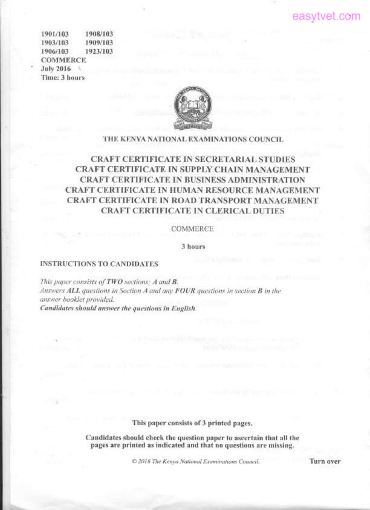 Commerce (2016) — page 1 of 3