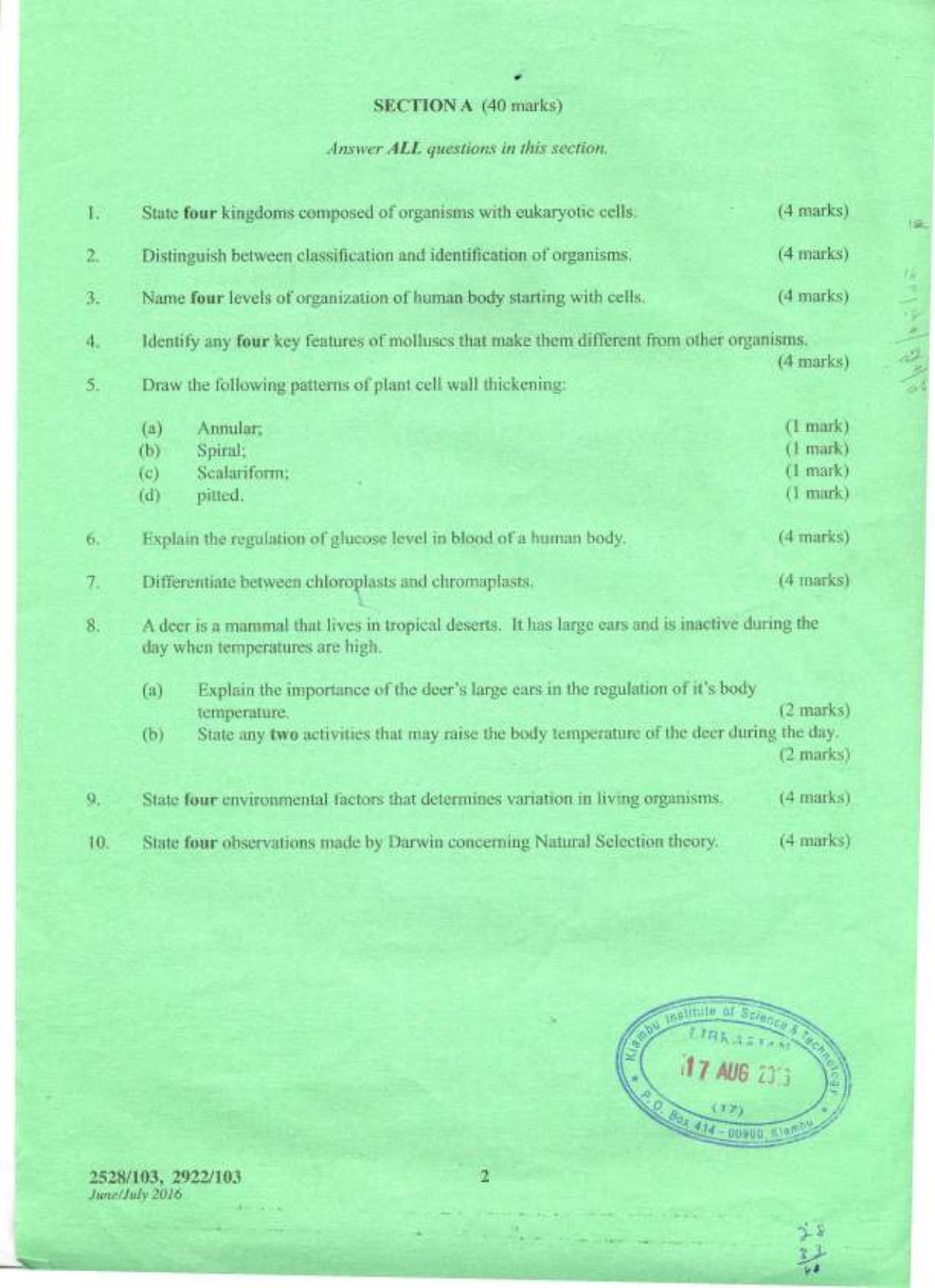 Environmental Biology (2016) — page 2 of 3