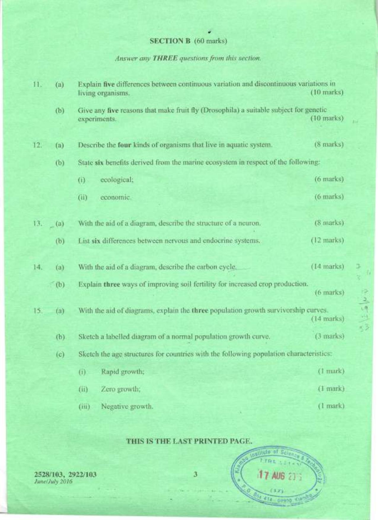 Environmental Biology (2016) — page 3 of 3