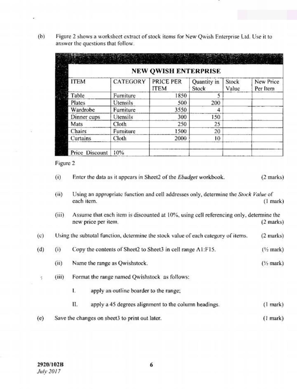 Computer Applications 1 (practical (2017) — page 6 of 12